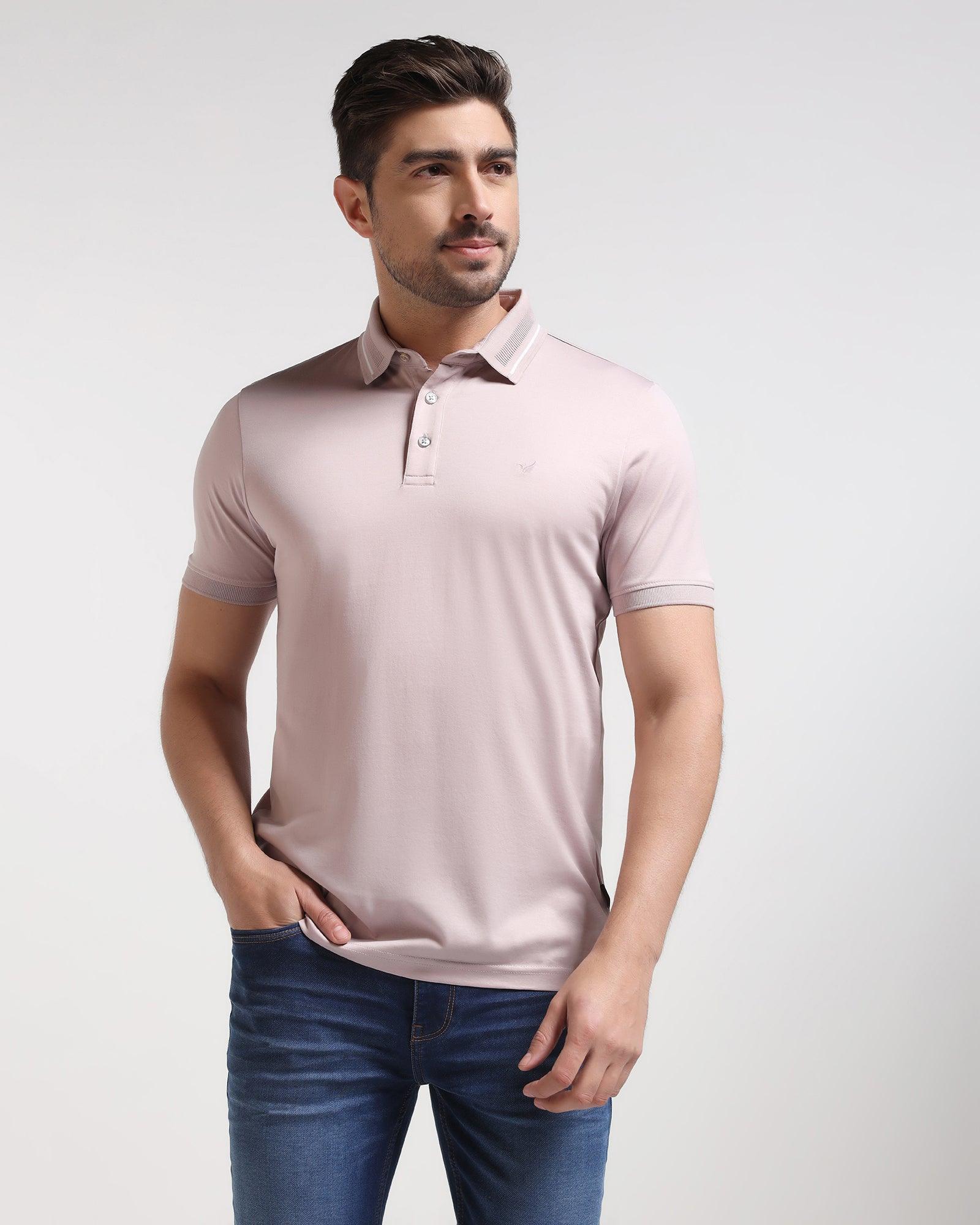 Polo Pink Solid T-Shirt - Peter - Image 7