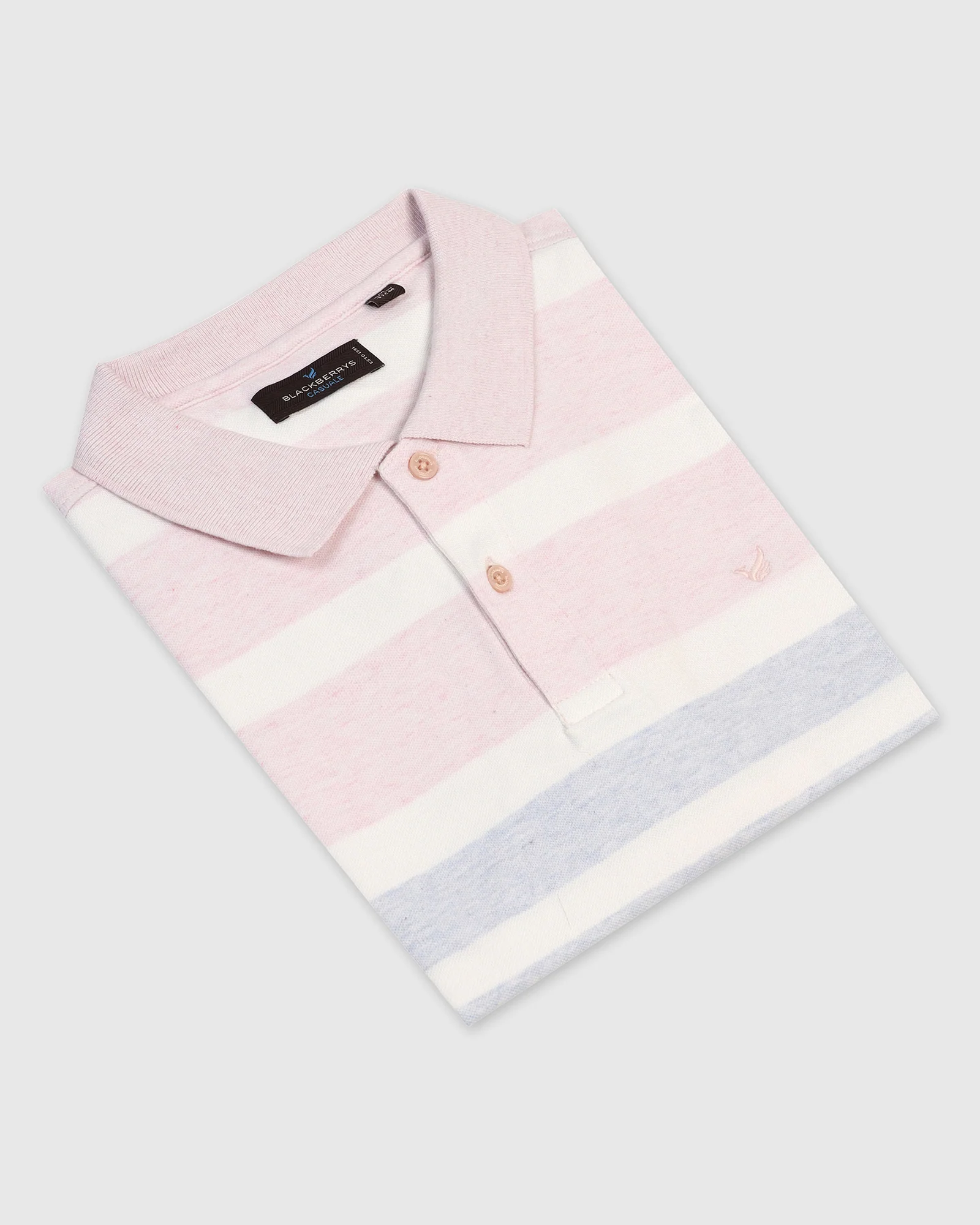 Polo Pink Stripe T-Shirt - Scorpius - Image 5
