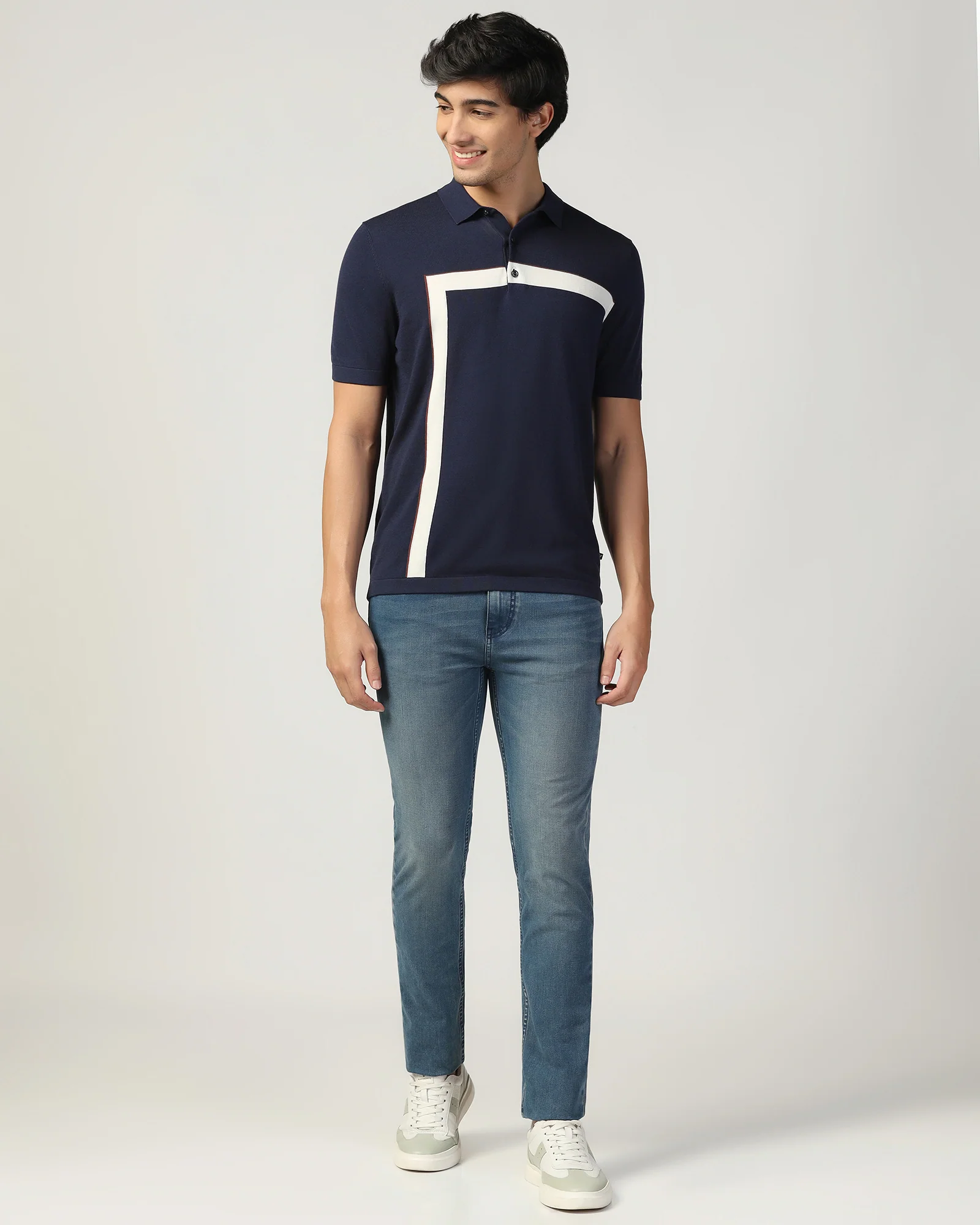 Polo Raven Blue T-Shirt - Akane - Image 3