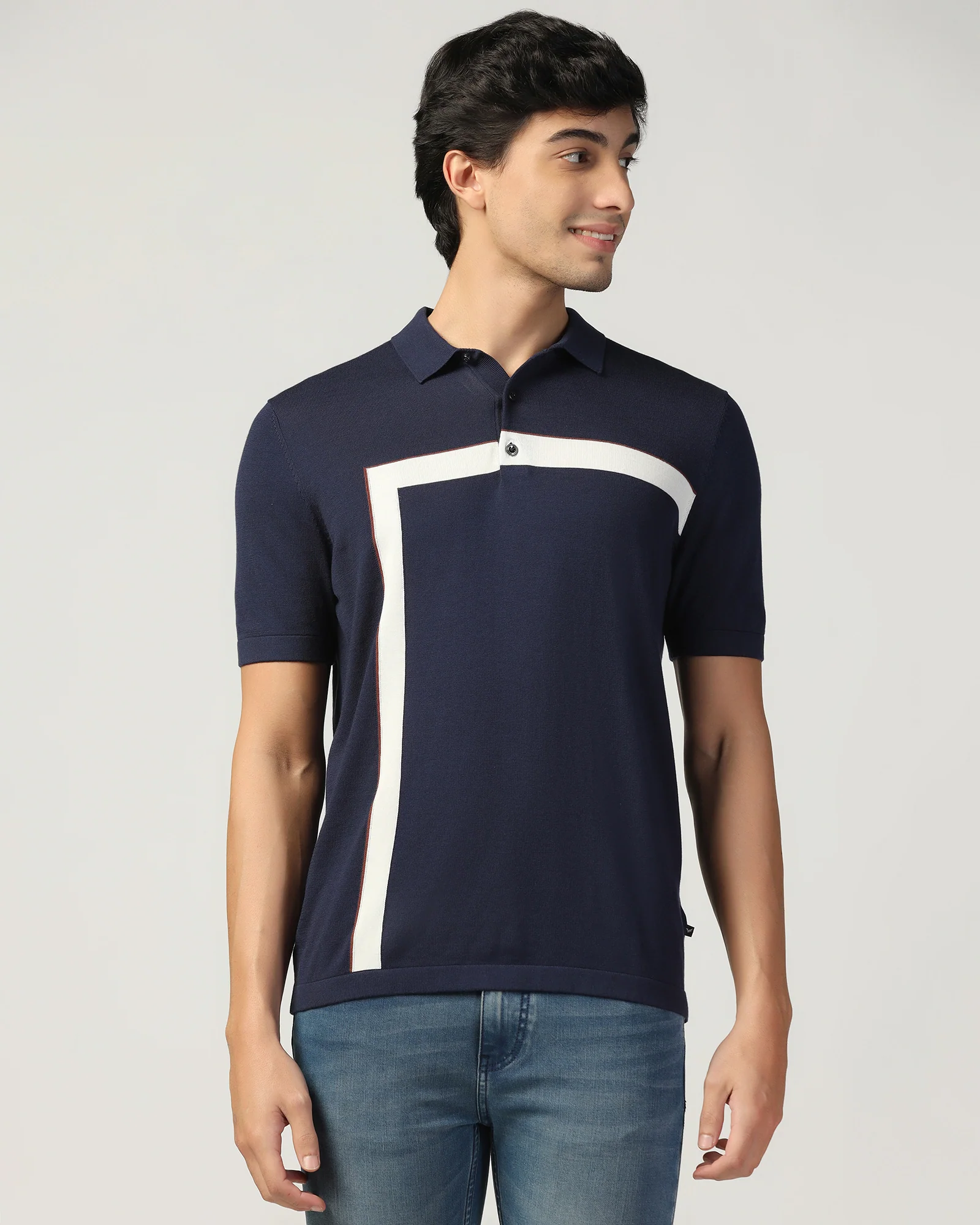 Polo Raven Blue T-Shirt - Akane - Image 8
