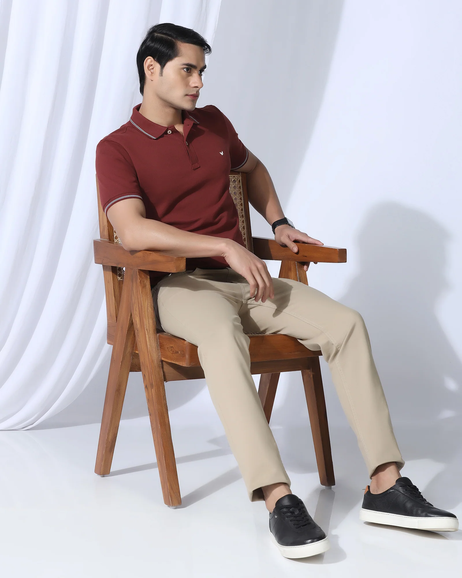 Polo Rust Solid T-Shirt - Diesel - Image 8