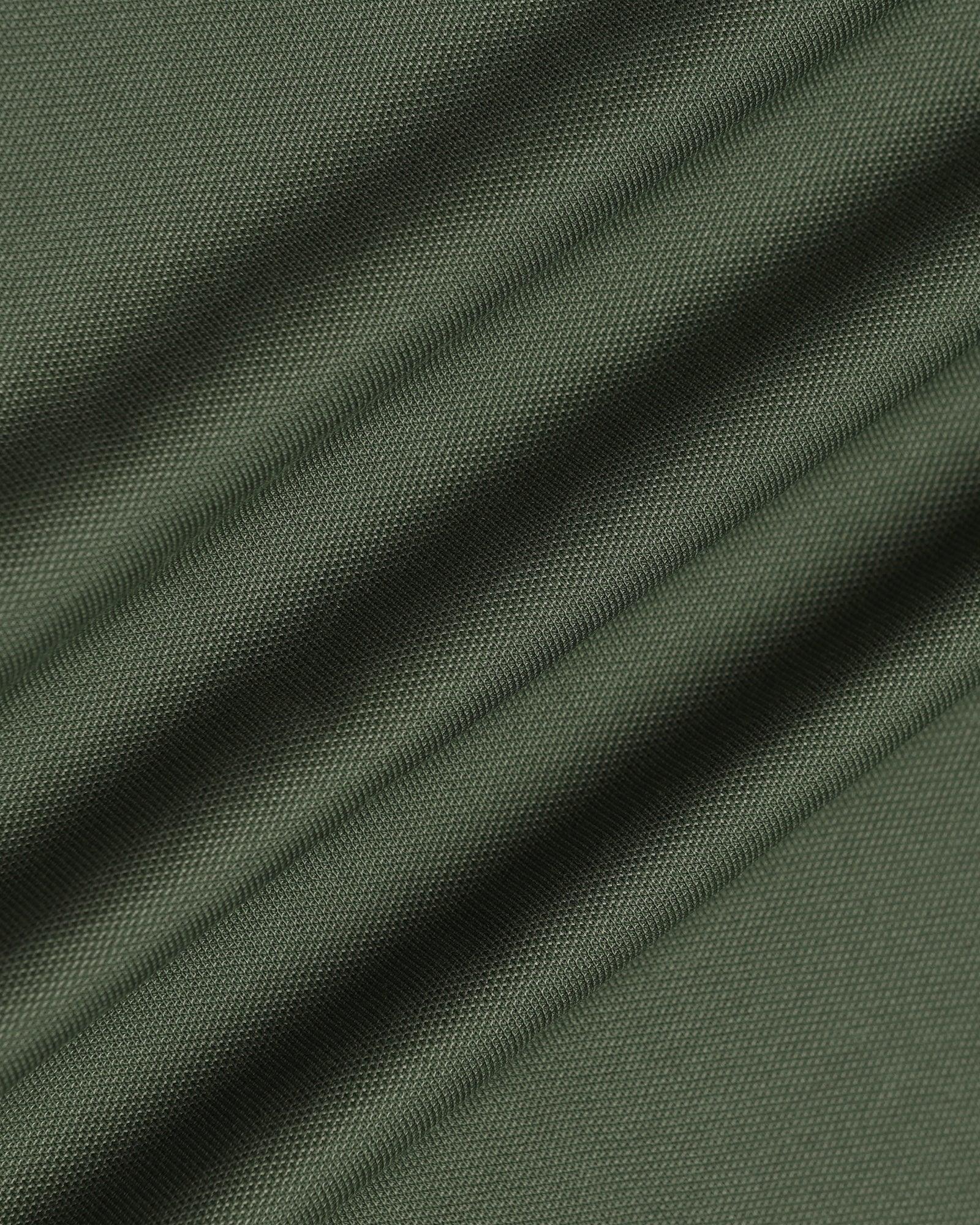 Polo Thyme Green Solid T-Shirt - Andro - Image 6