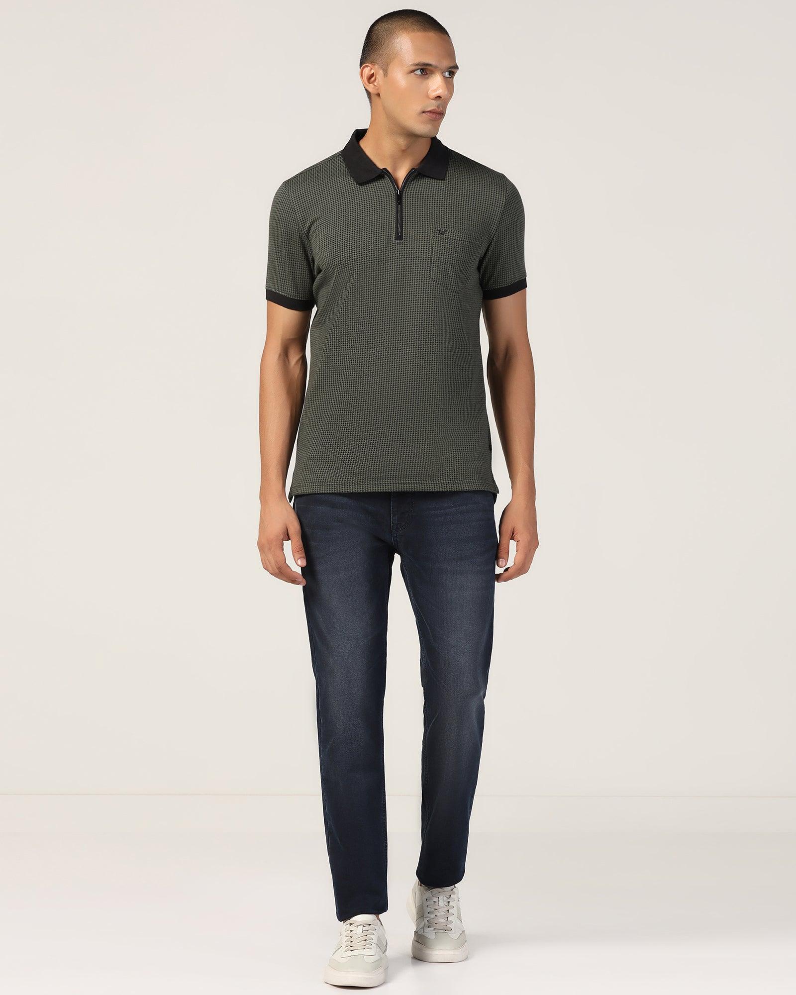 Polo Thyme Green Structure T-Shirt - Keiji - Image 3