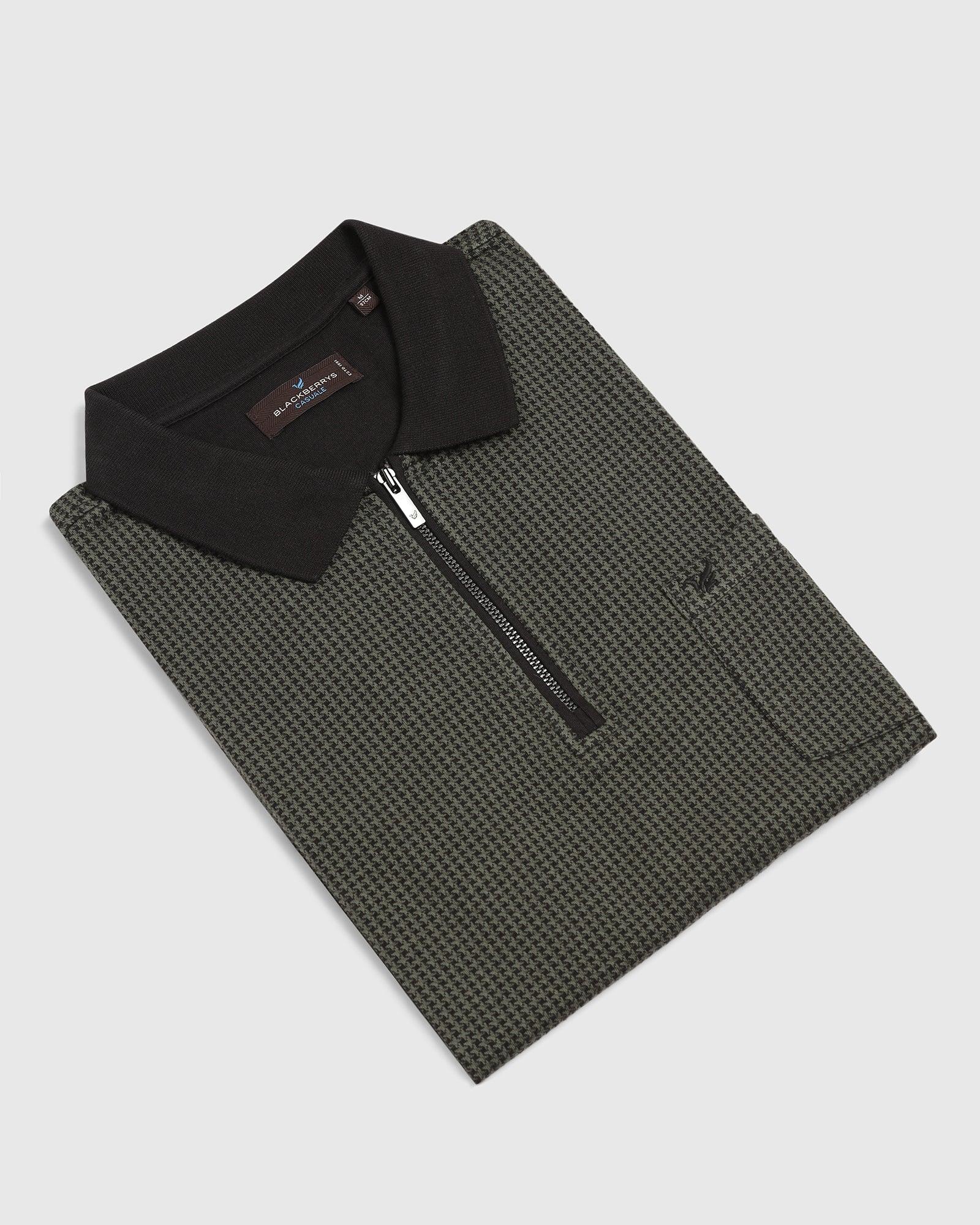 Polo Thyme Green Structure T-Shirt - Keiji - Image 5