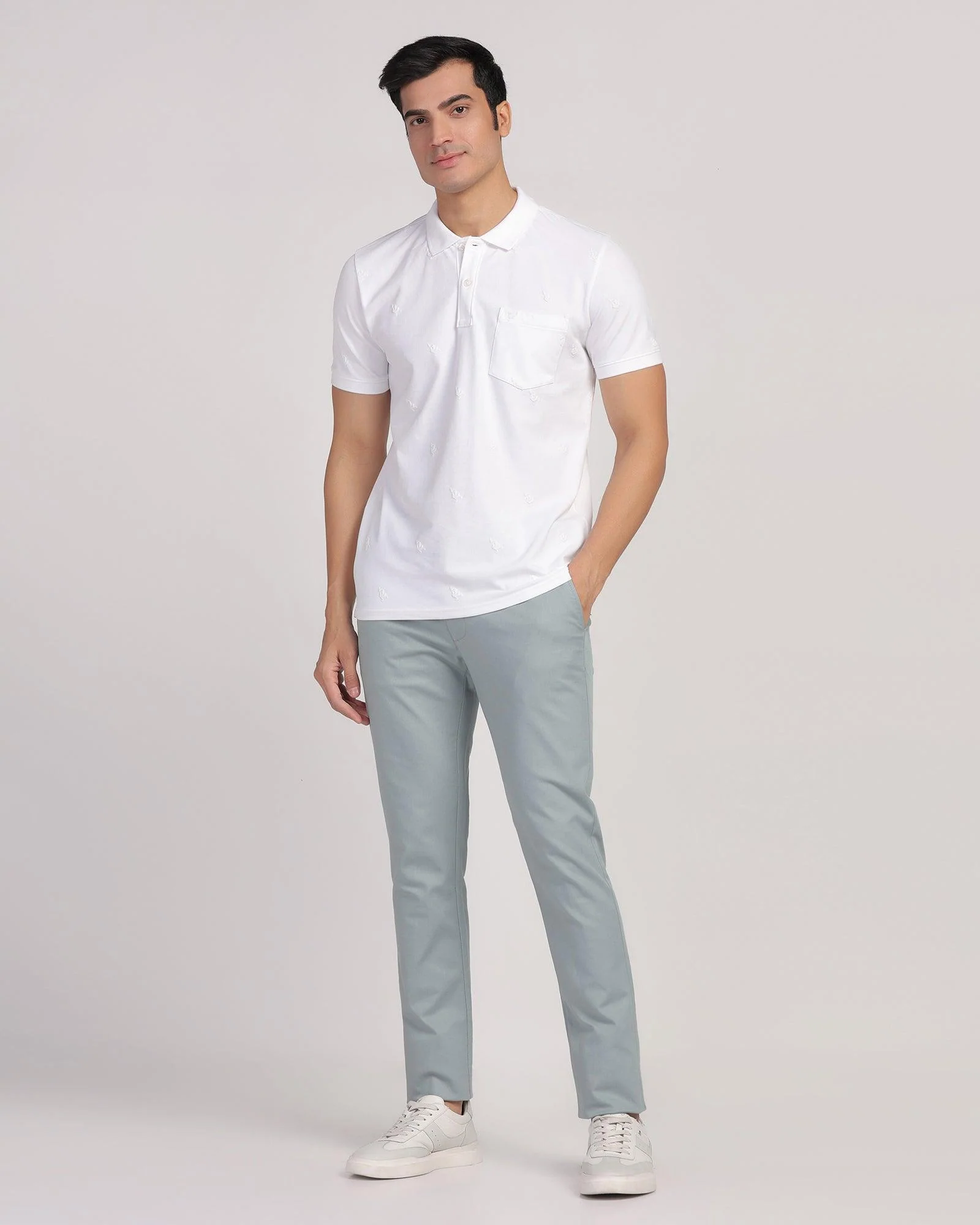 Polo White Printed T-Shirt - Bird - Image 3