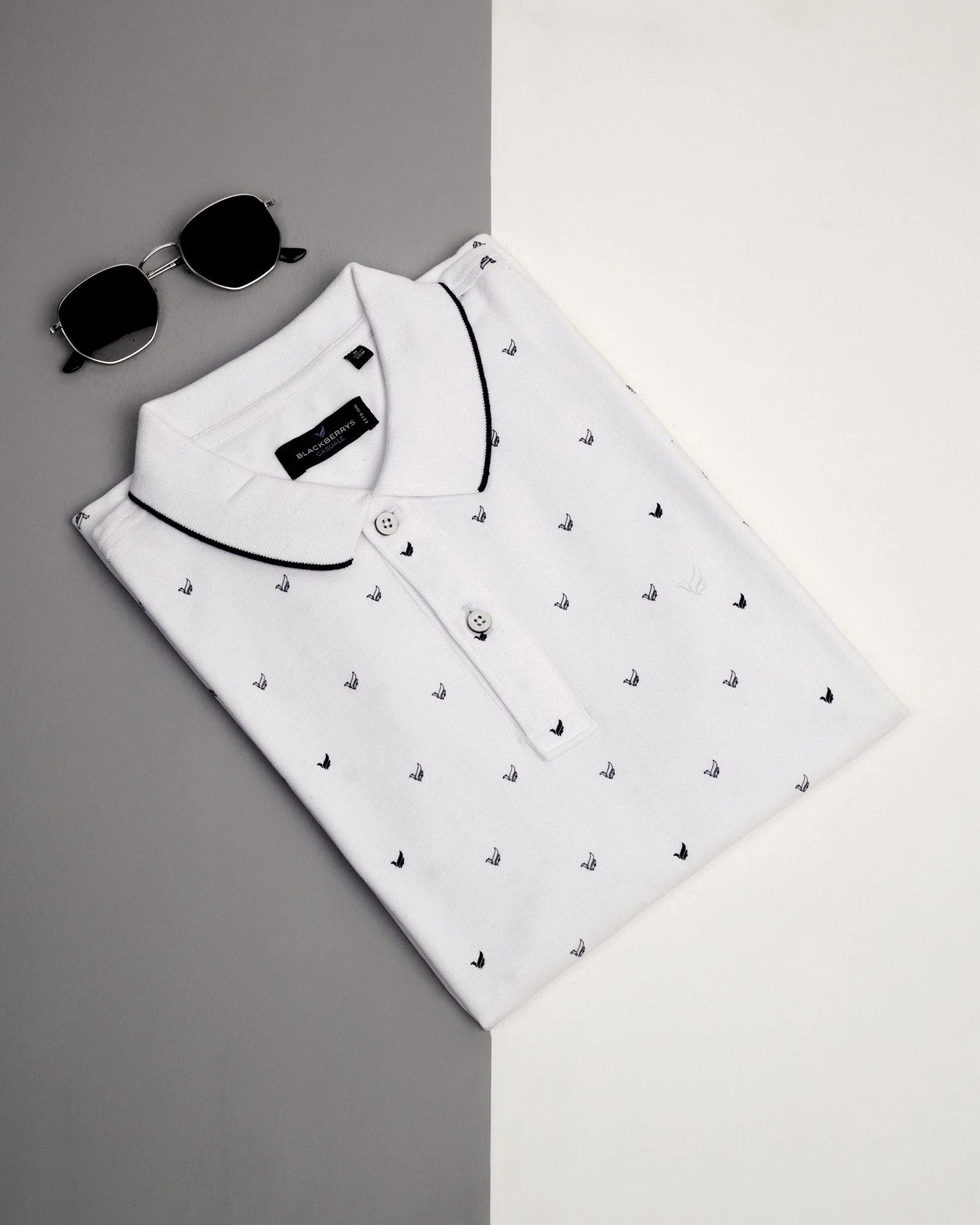 Polo White Printed T-Shirt - Tokyo - Image 5