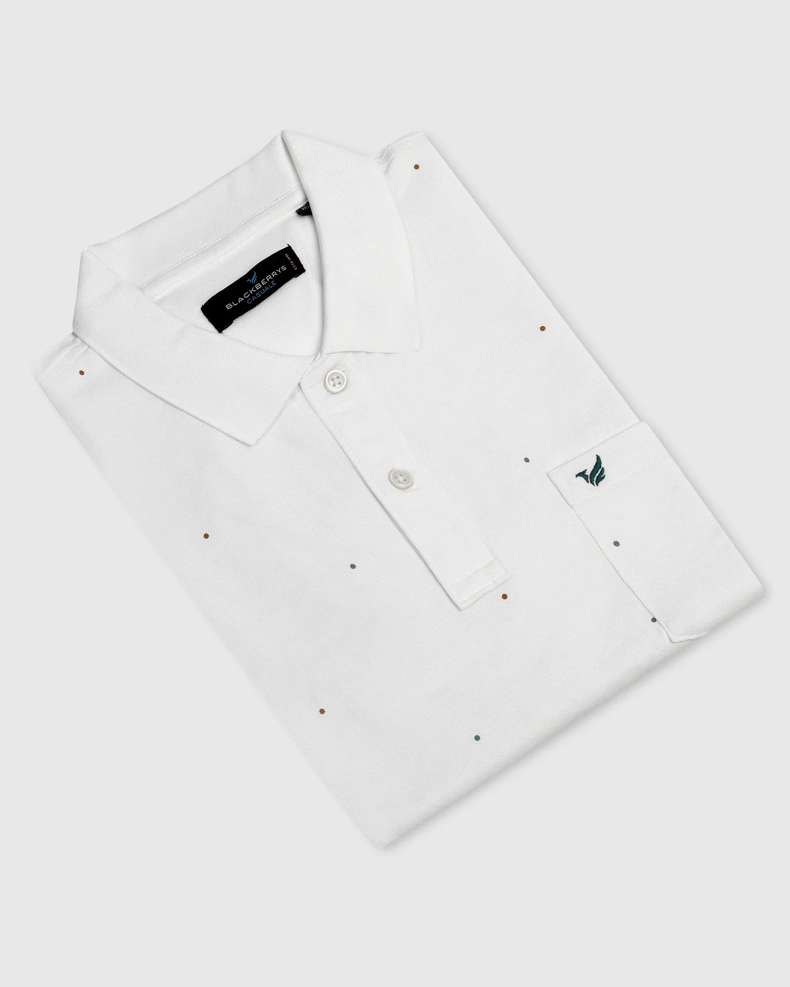 Polo White Printed T-Shirt - Wembley - Image 5