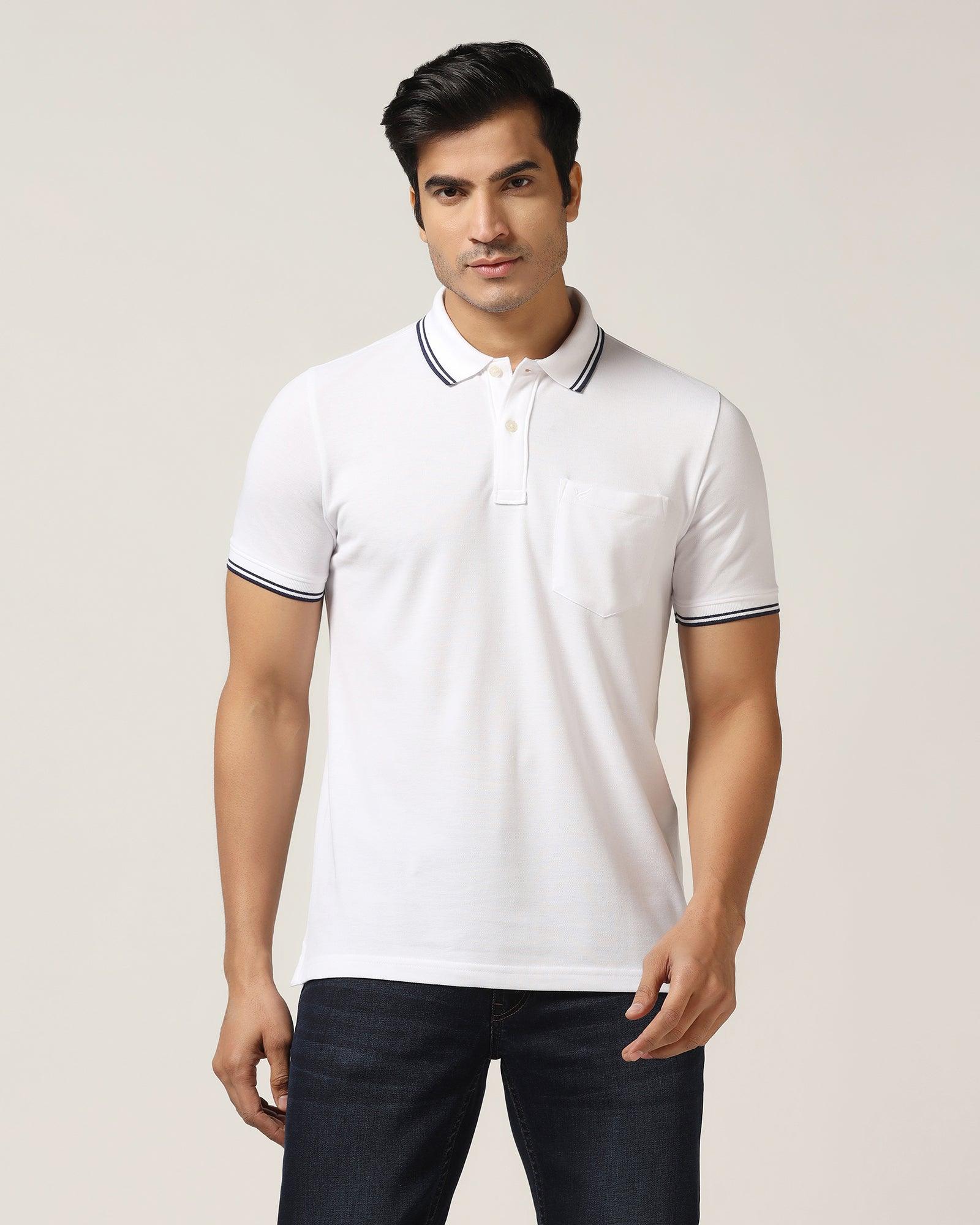 Polo White Solid T-Shirt - Fifa - Image 6
