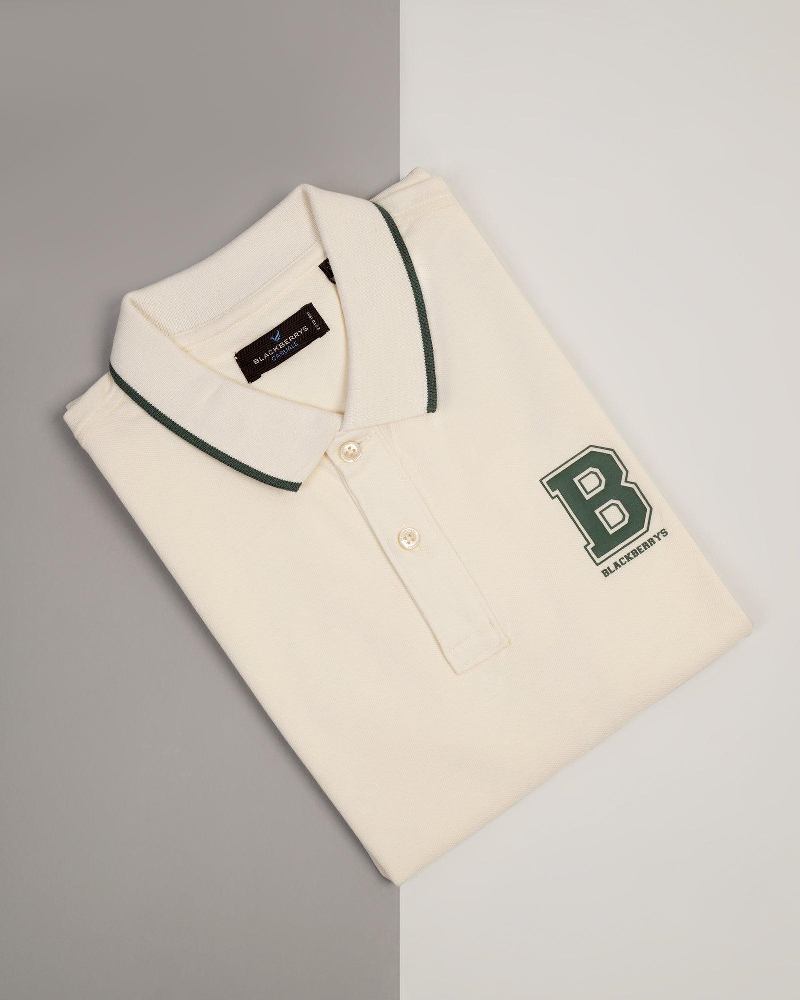 Polo White Solid T-Shirt - Vantag - Image 5