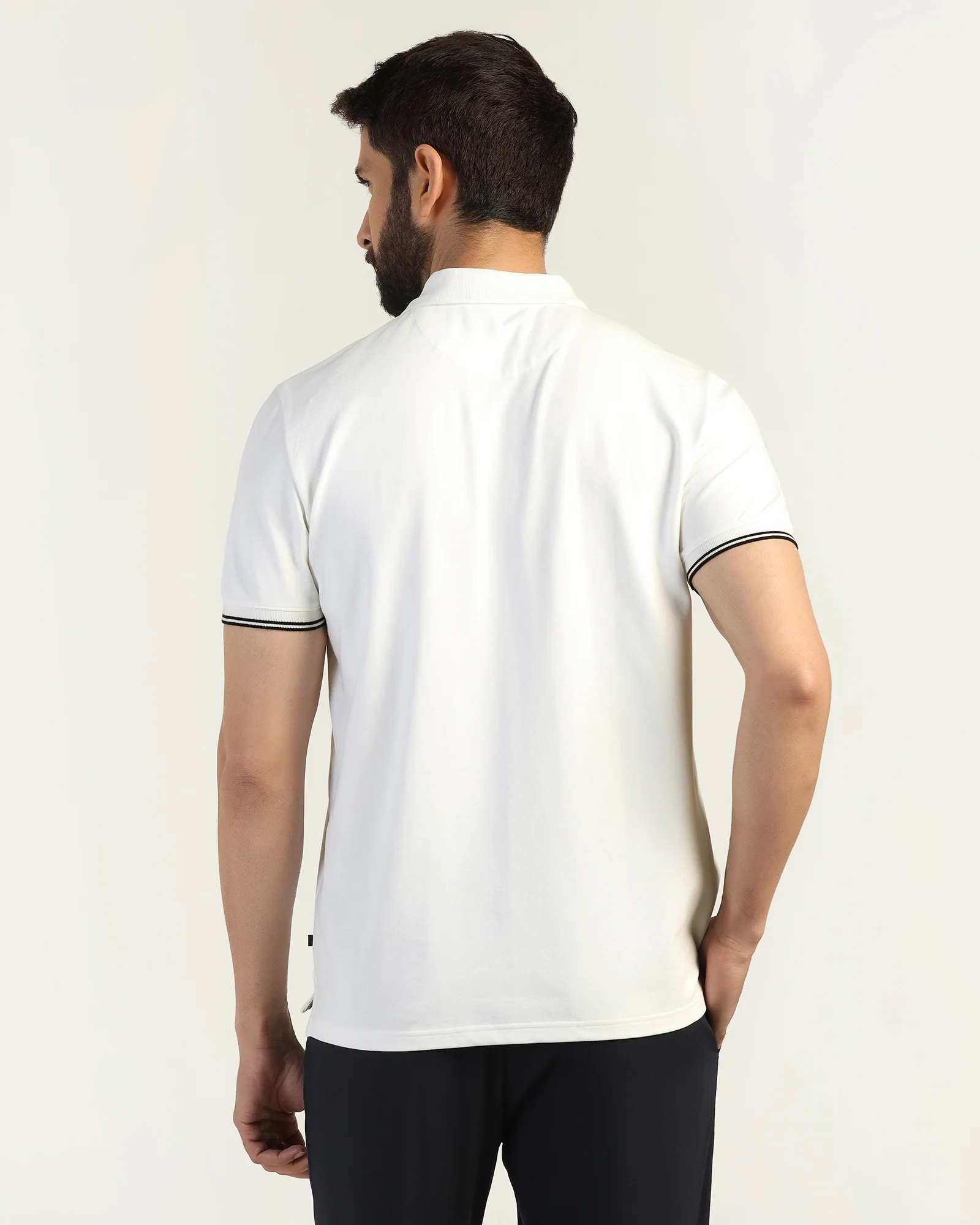 Polo White Printed T-Shirt - Eta - Image 2