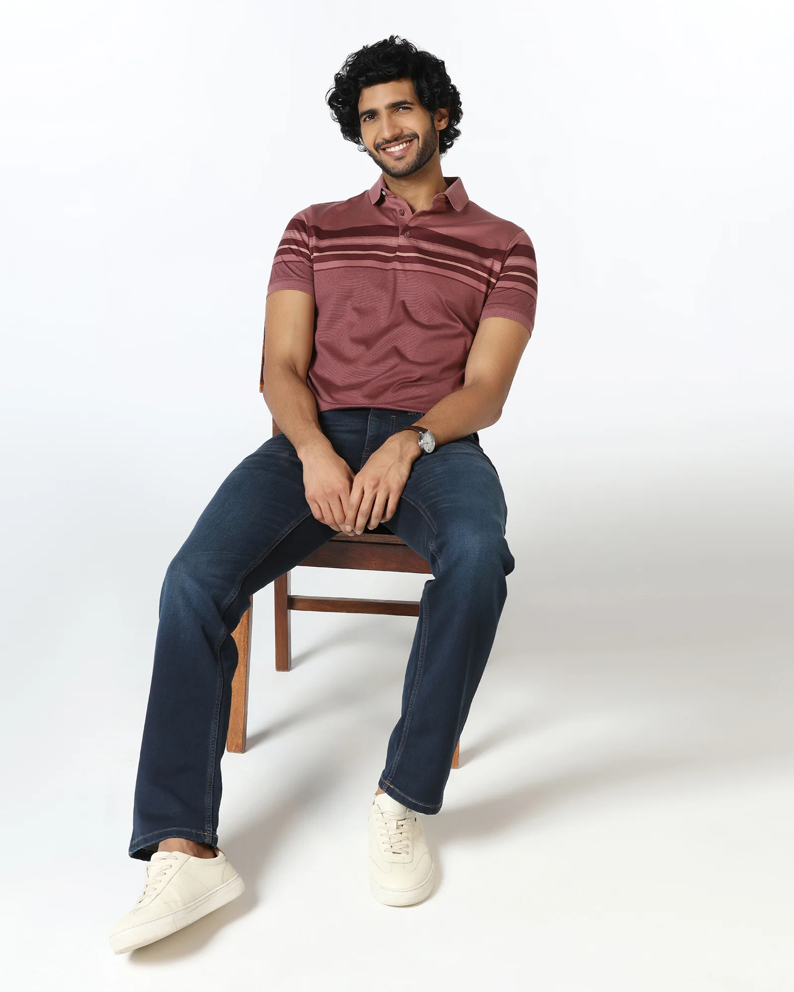 Polo Wild Ginger Stripe T-Shirt - Bella - Image 8