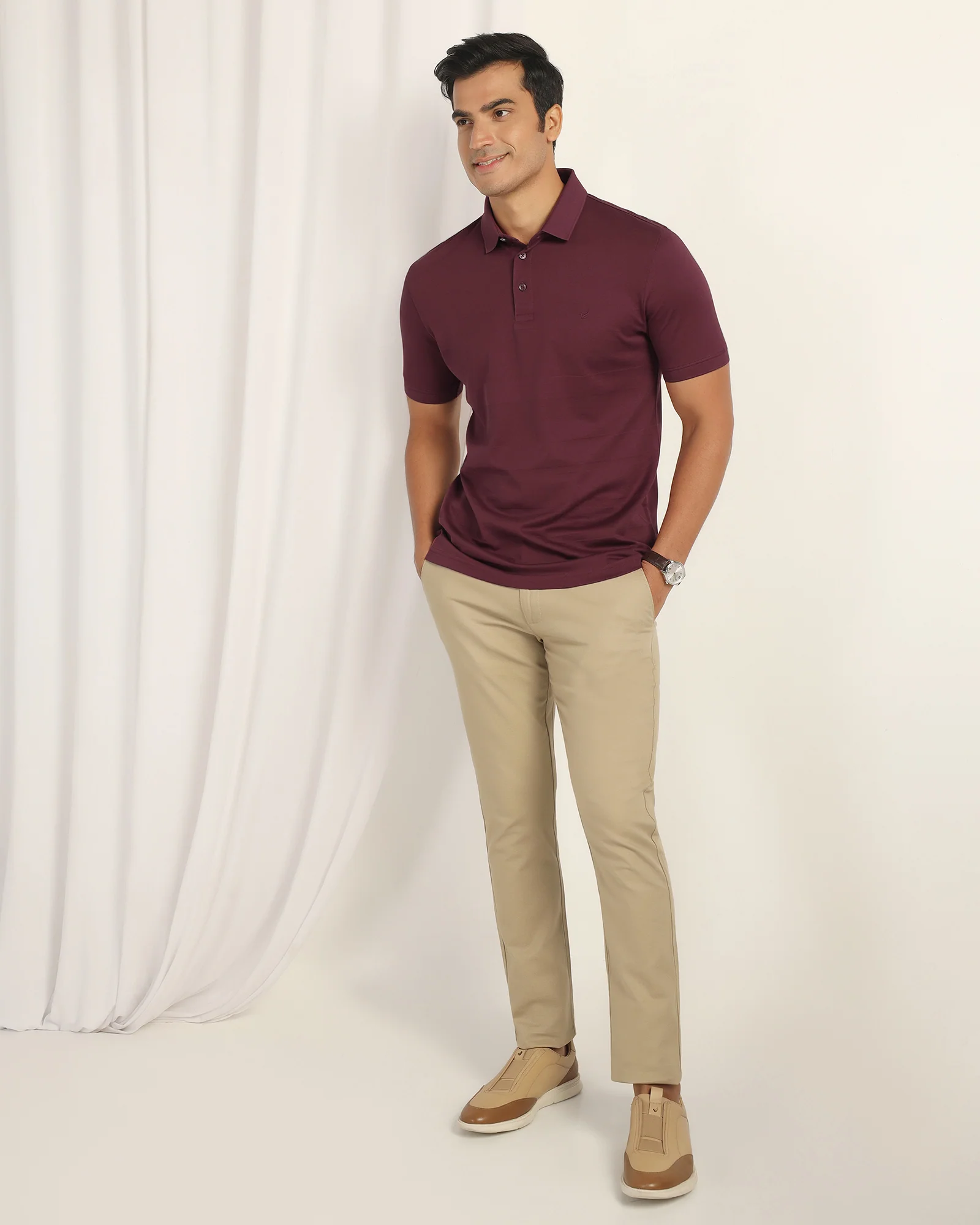 Polo Wild Ginger Stripe T-Shirt - Zeta - Image 7