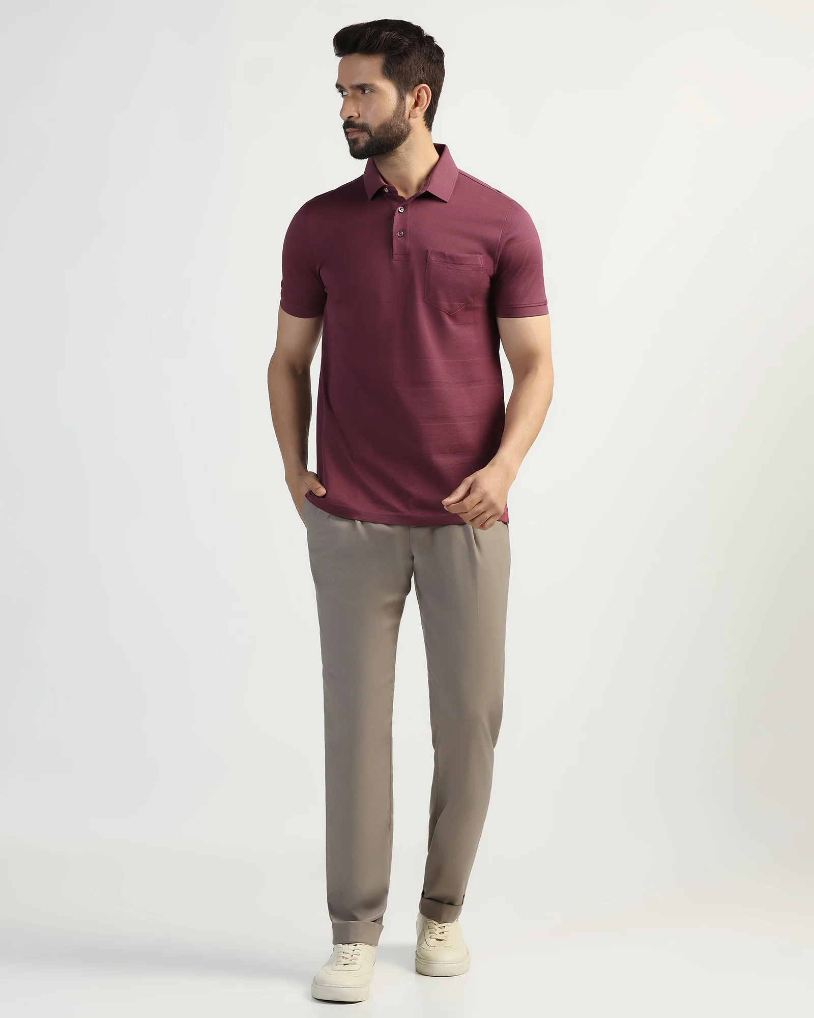 Polo Wild Ginger Stripe T-Shirt - Zeta - Image 3