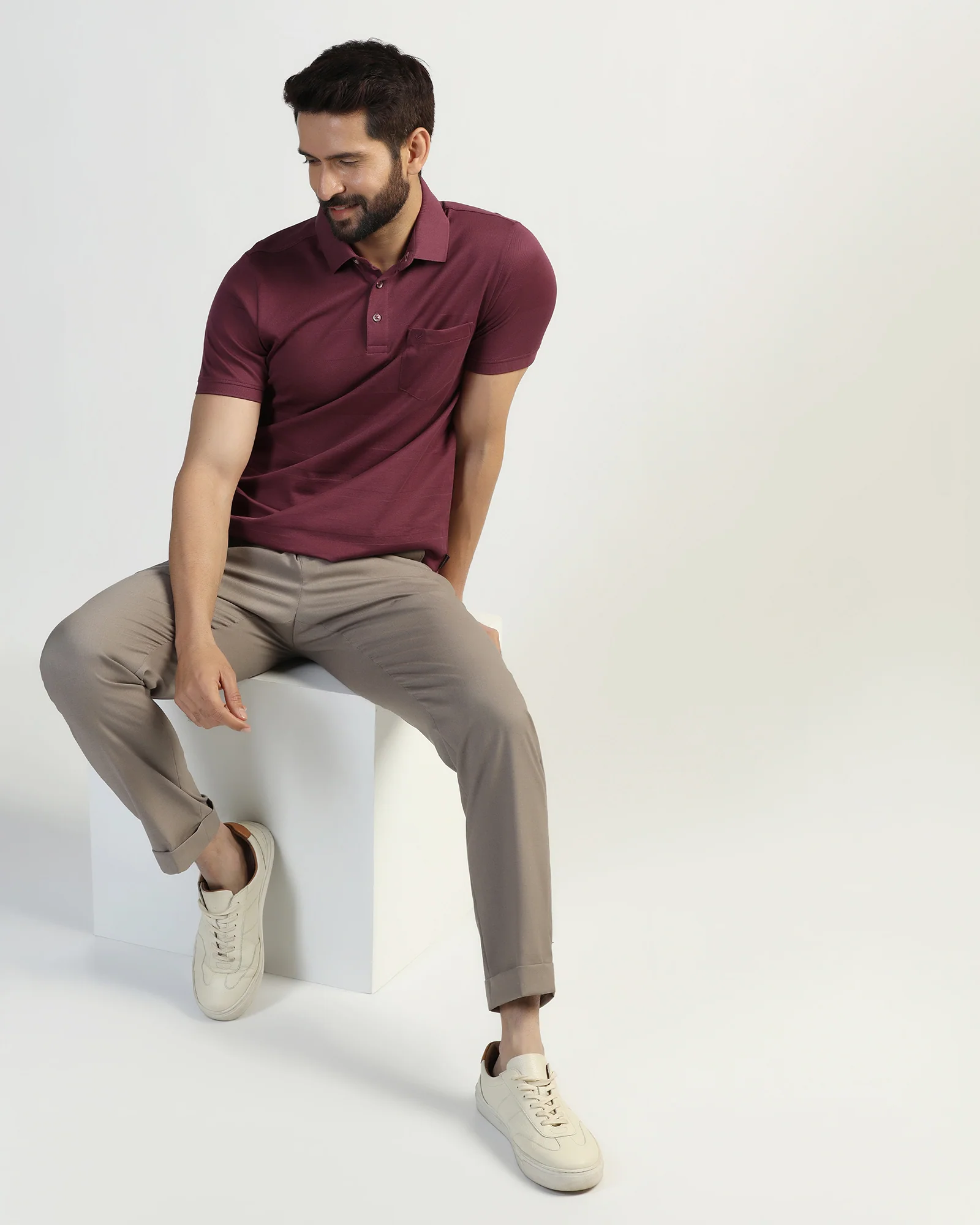 Polo Wild Ginger Stripe T-Shirt - Zeta - Image 7