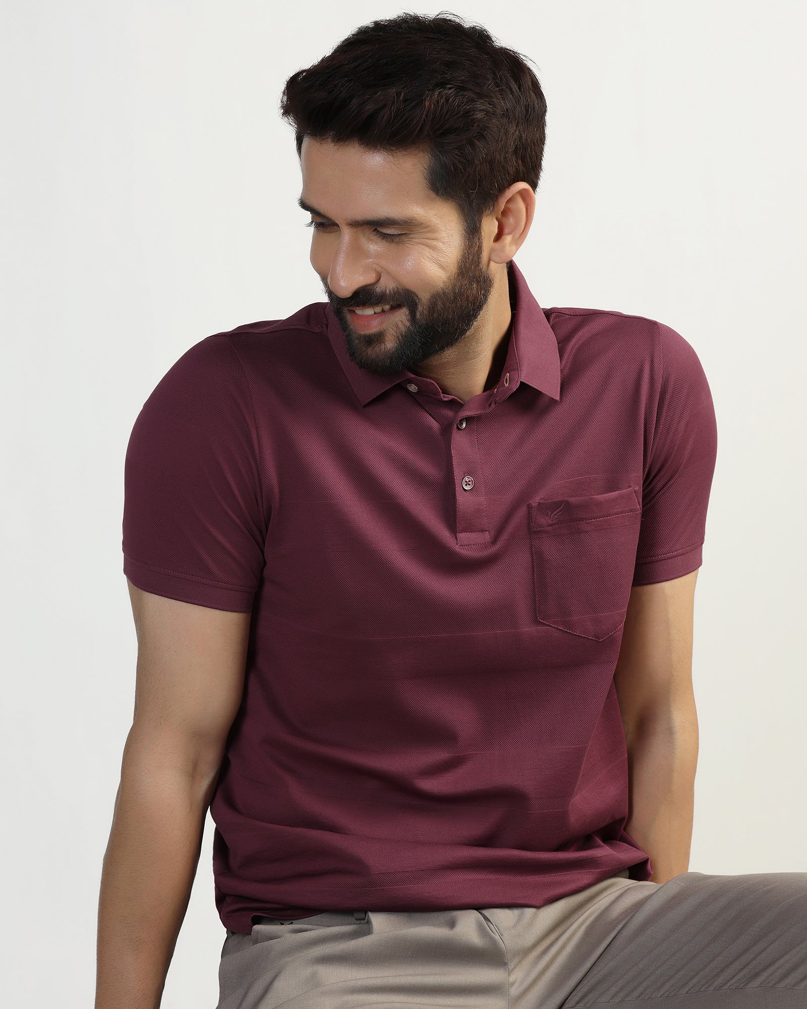 Polo Wild Ginger Stripe T-Shirt - Zeta - Image 8
