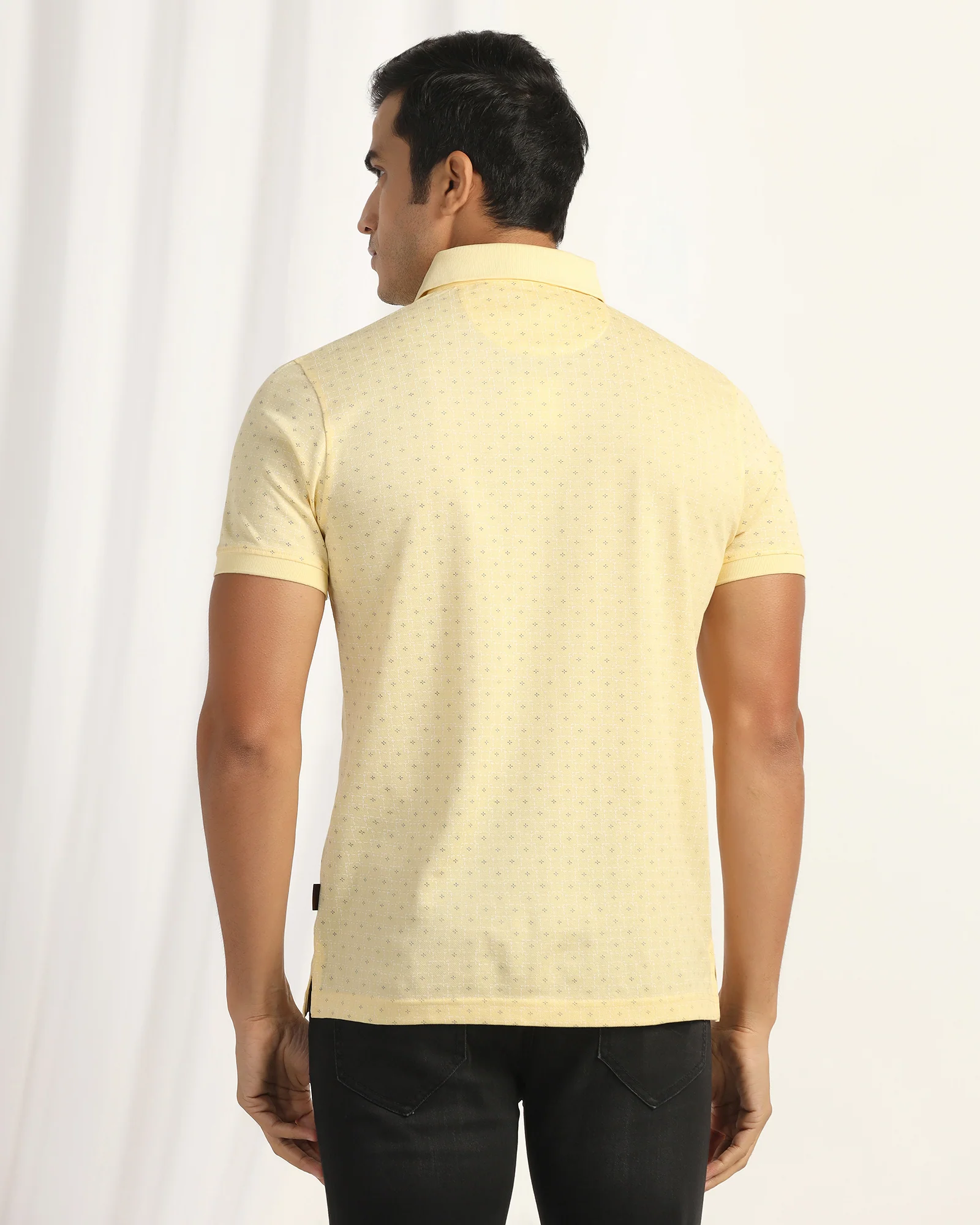 Polo Yellow Printed T-Shirt - Henry - Image 2