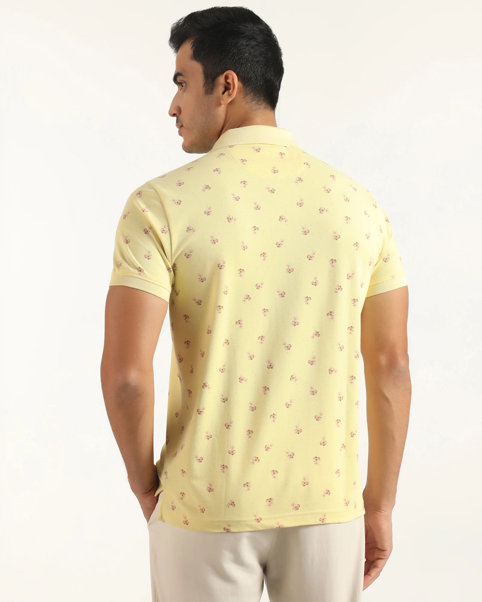 Polo Yellow Printed T-Shirt - Sonic - Image 2