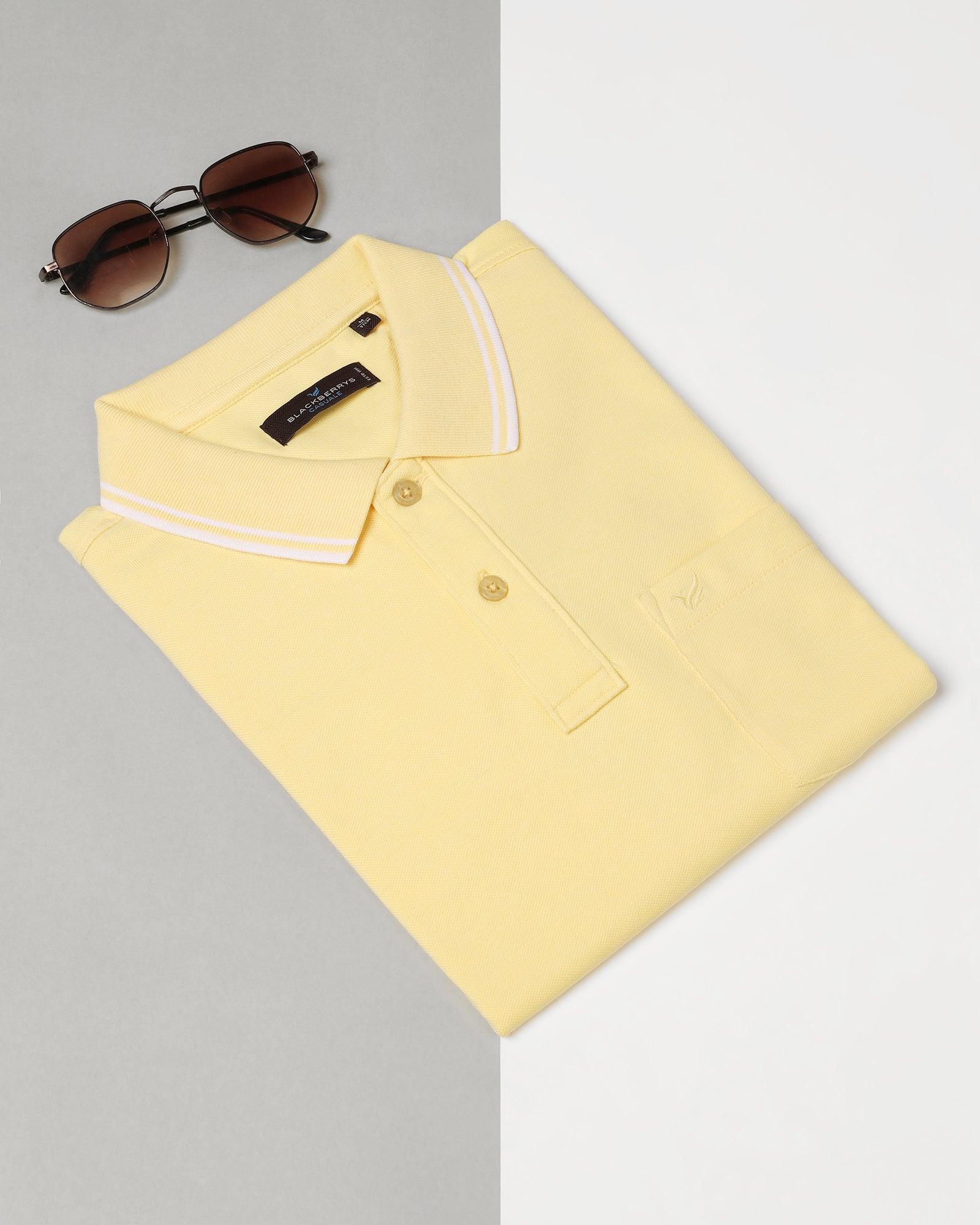Polo Yellow Solid T-Shirt - Fifa - Image 5
