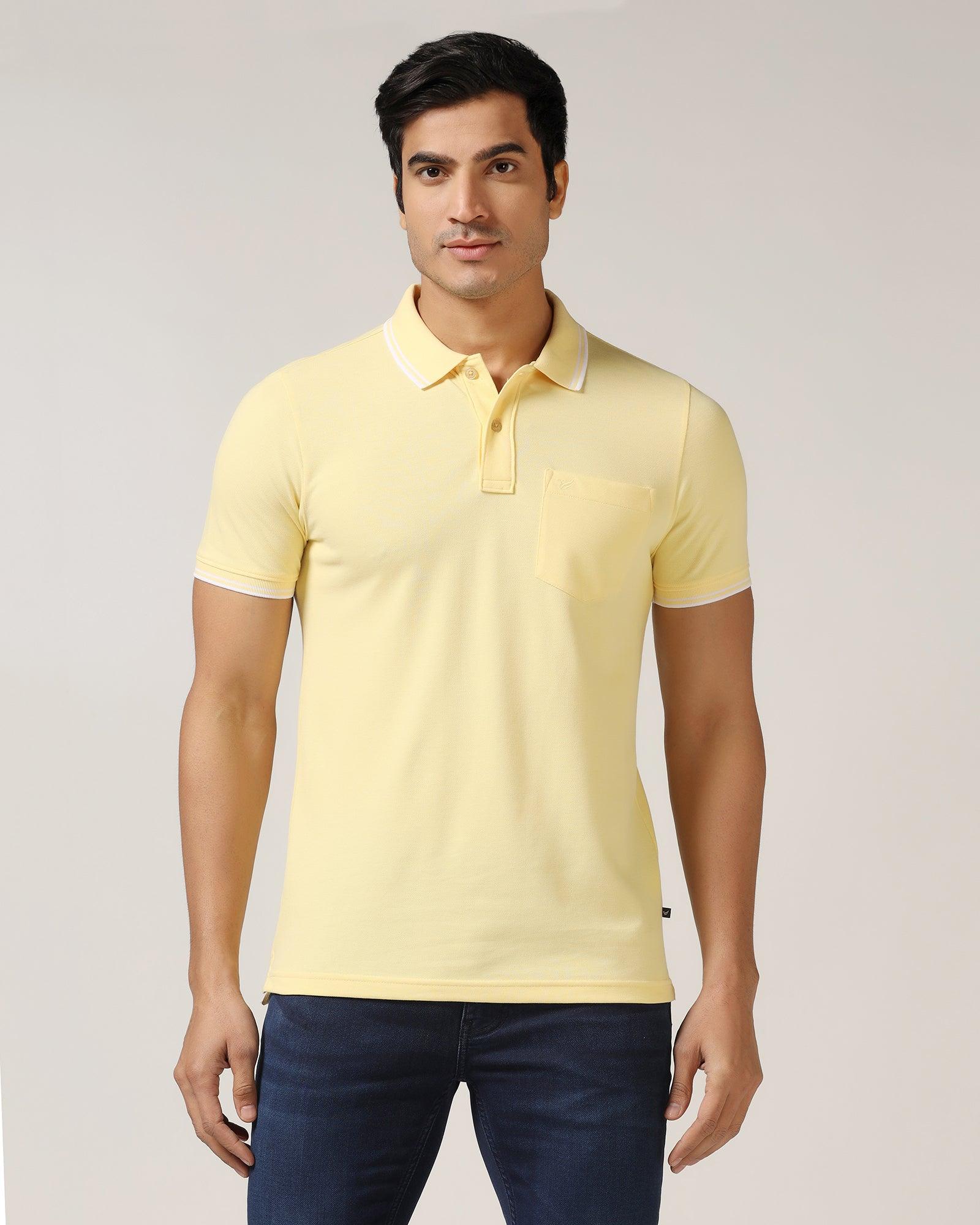 Polo Yellow Solid T-Shirt - Fifa - Image 7