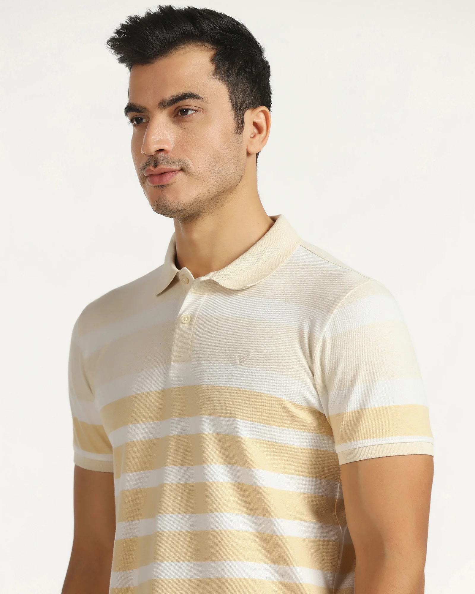 Polo Yellow Stripe T-Shirt - Scorpius - Image 4