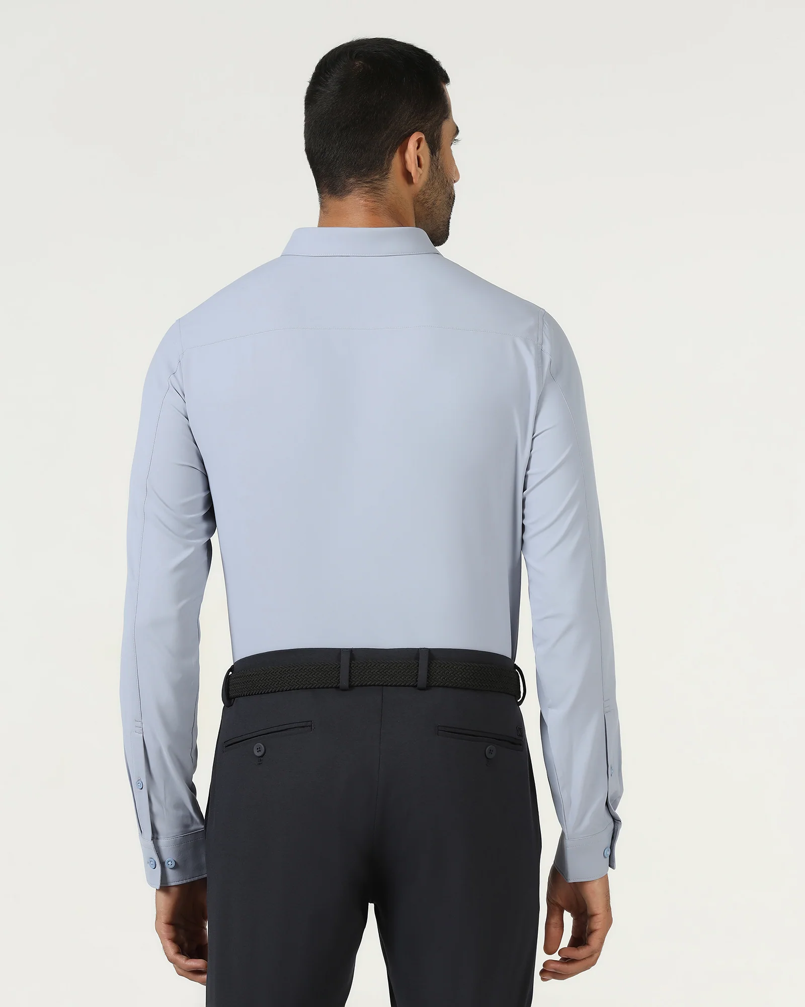 Powder Blue TechPro Solid Shirt - Shephard - Image 2