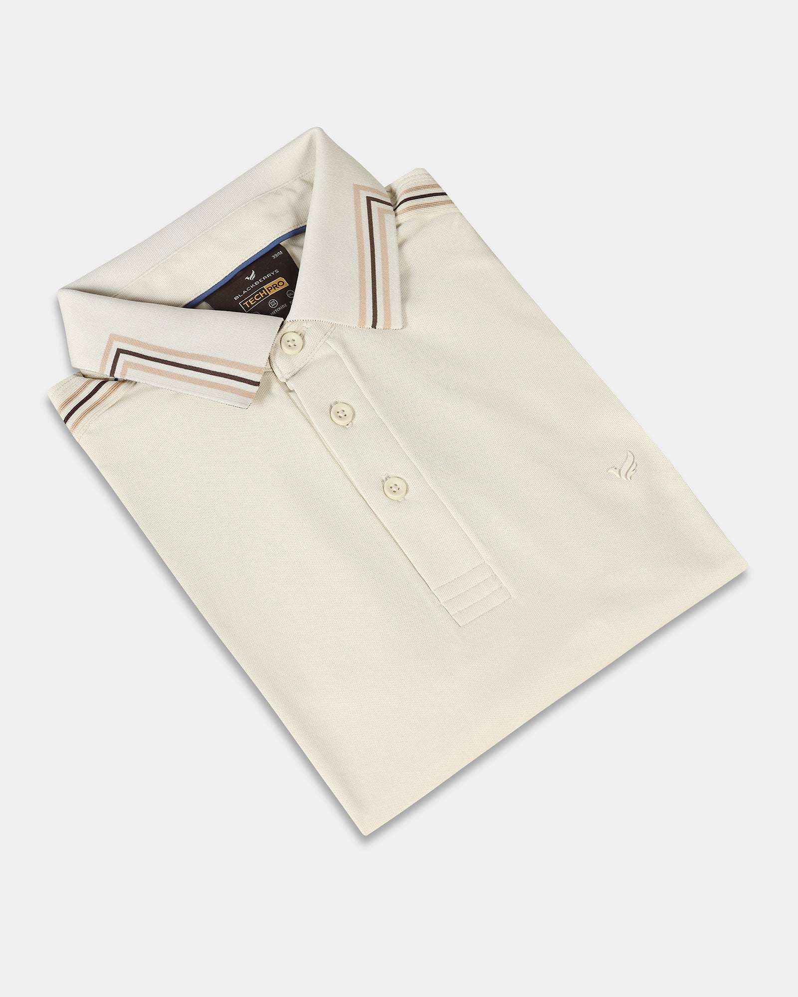 Powder Yellow TechPro Solid Polo - Logan - Image 5