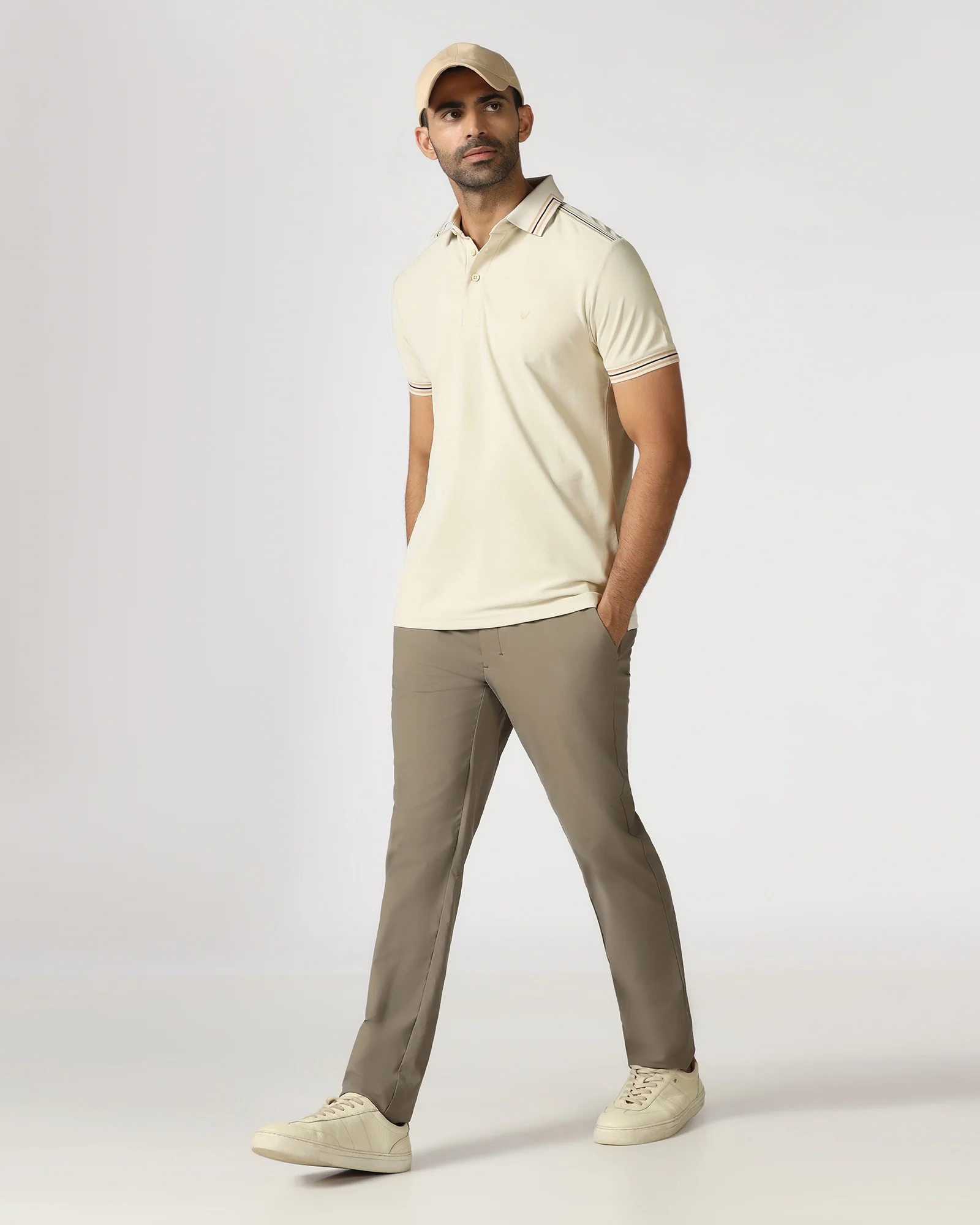 Powder Yellow TechPro Solid Polo - Logan - Image 8
