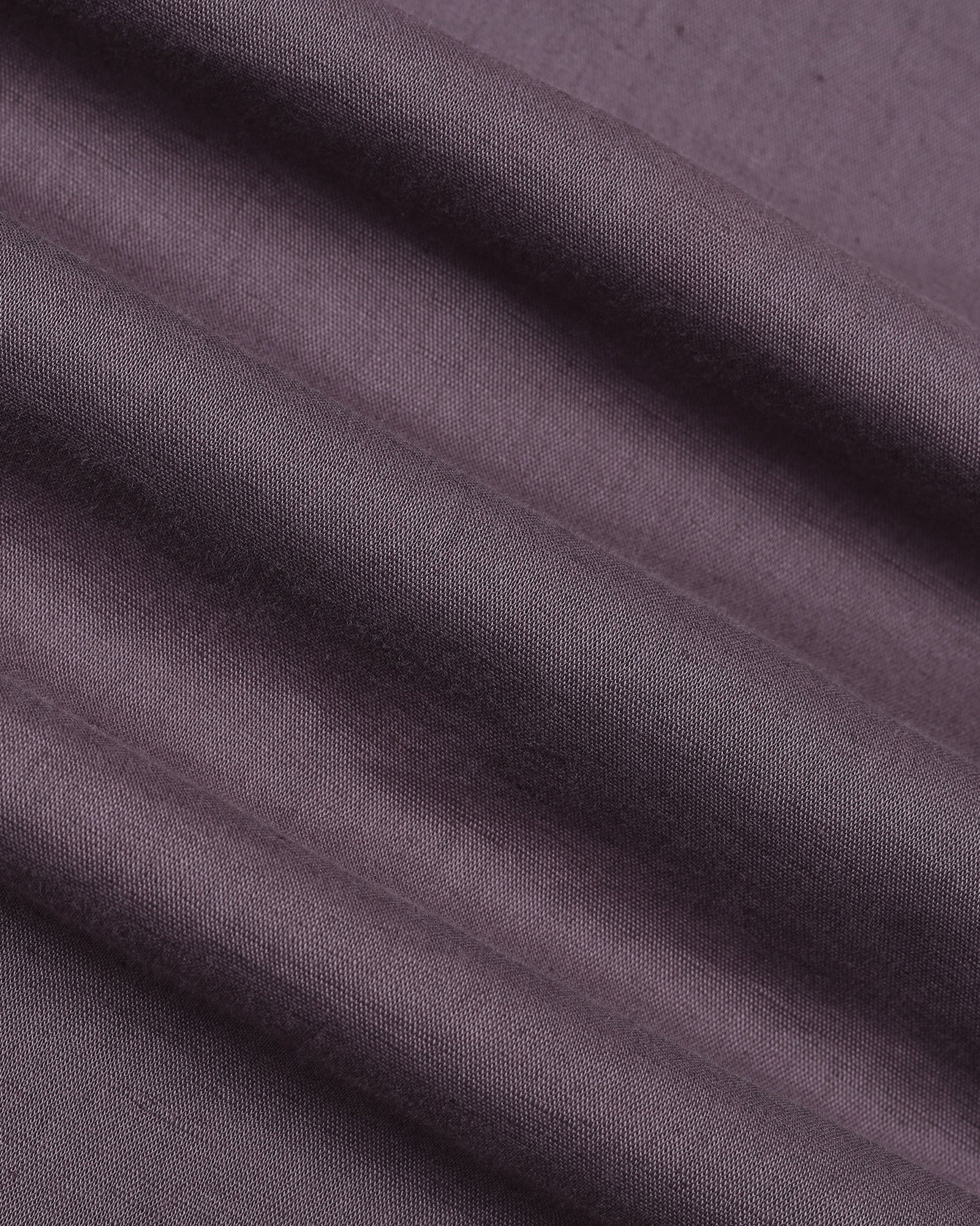 Purple Linen Solid Shirt - Cleo - Image 6