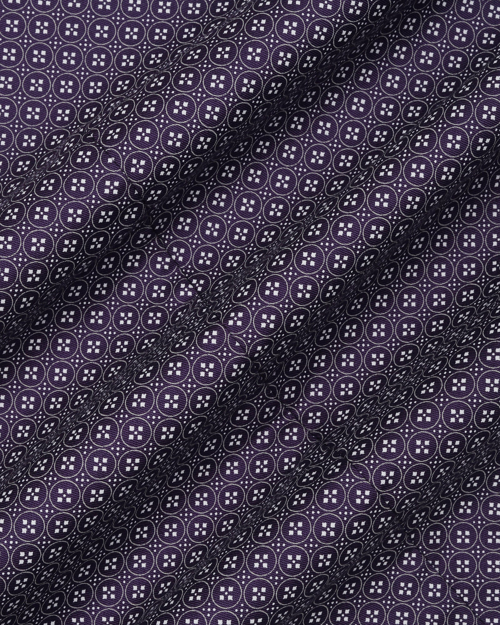 Purple Printed Shirt - Andrew - Image 6