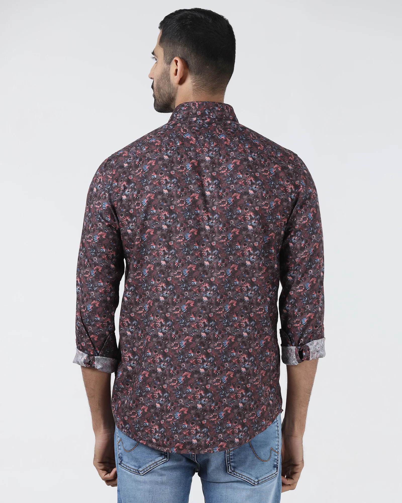 Purple Printed Shirt - Rody - Image 2