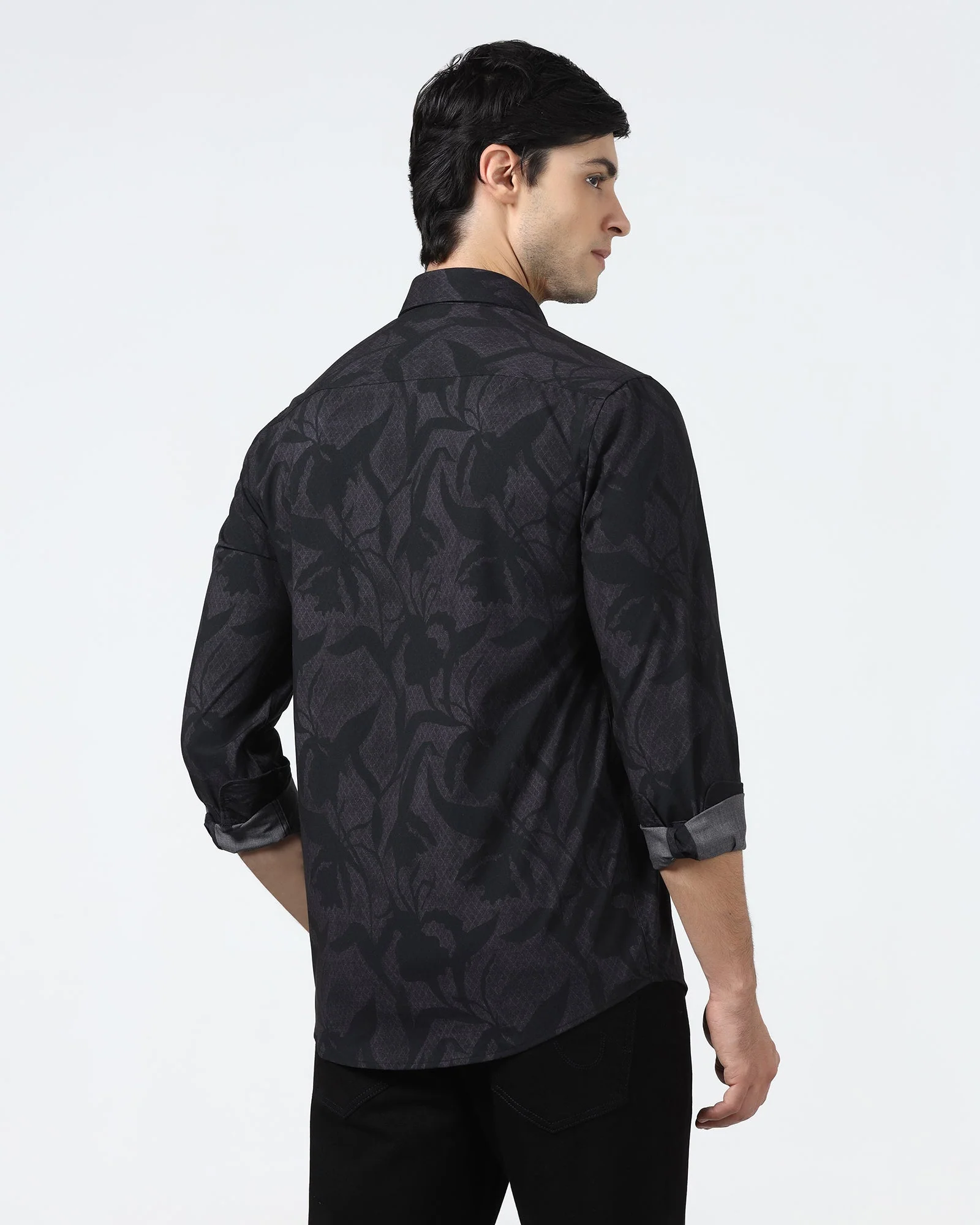 Purple Printed Shirt - Tropika - Image 2