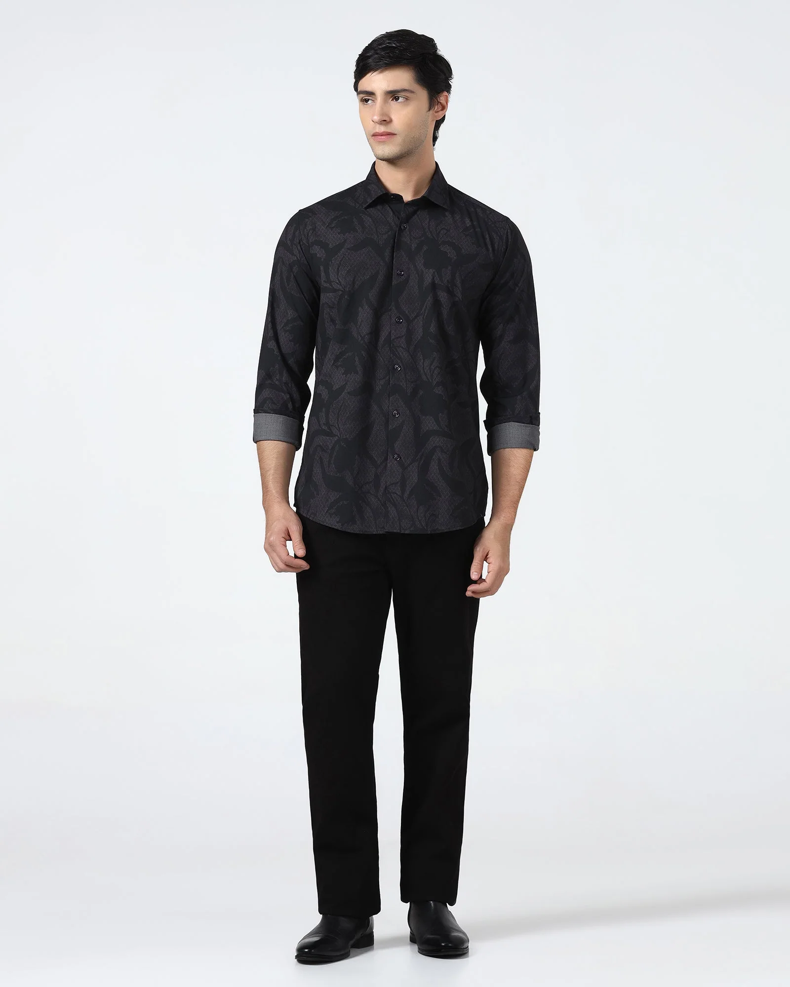 Purple Printed Shirt - Tropika - Image 3