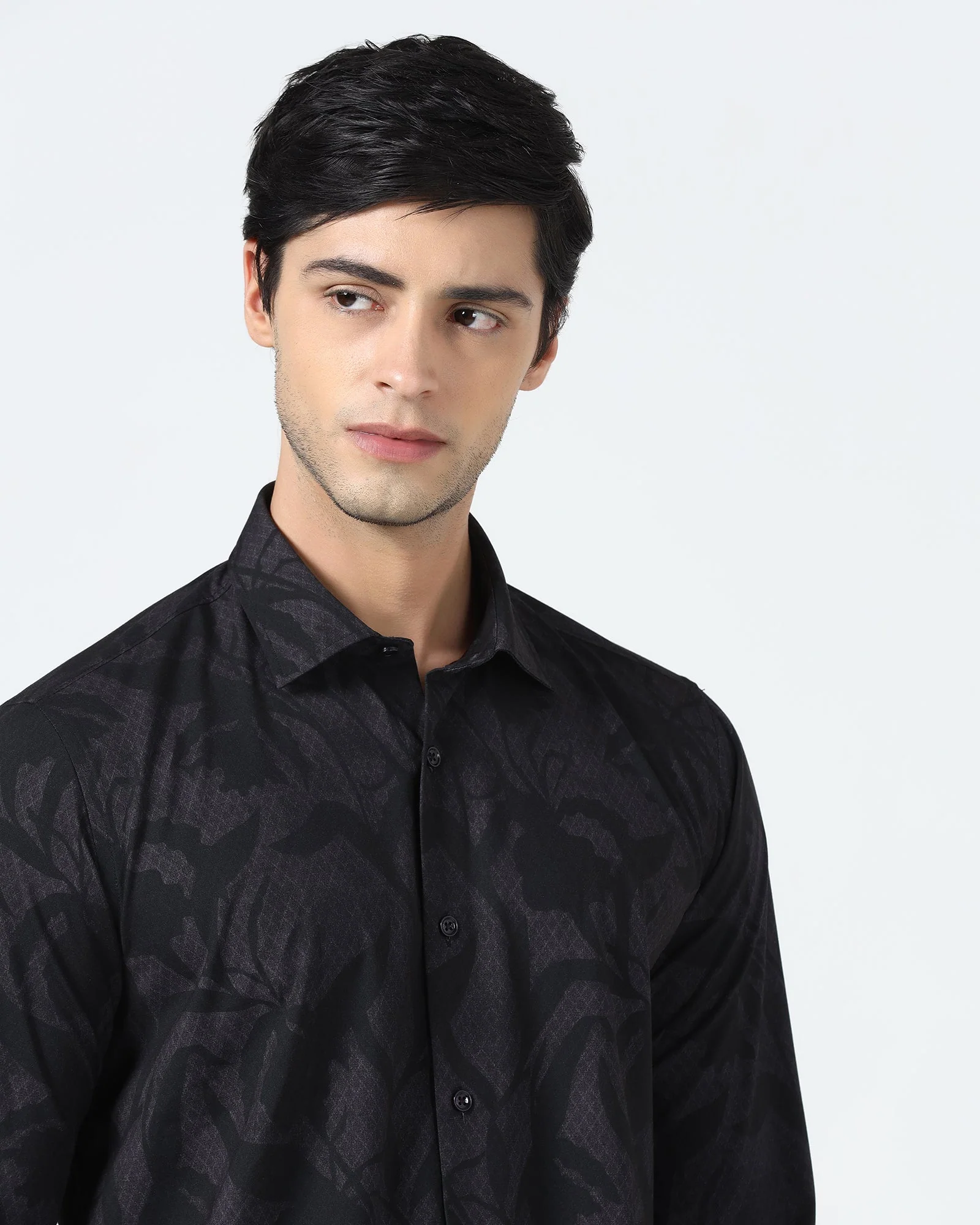 Purple Printed Shirt - Tropika - Image 4