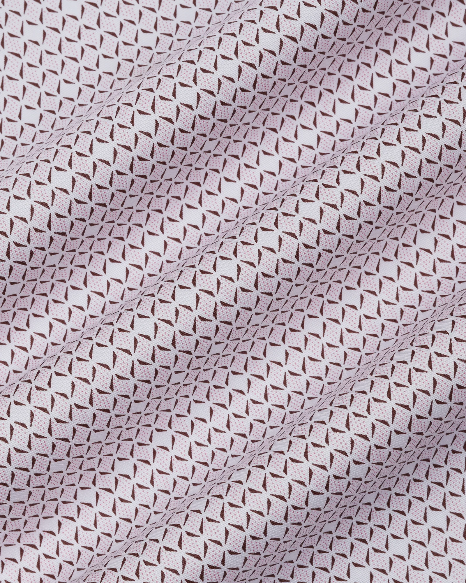 Red Unwrinkle Printed Shirt - Everest - Image 6