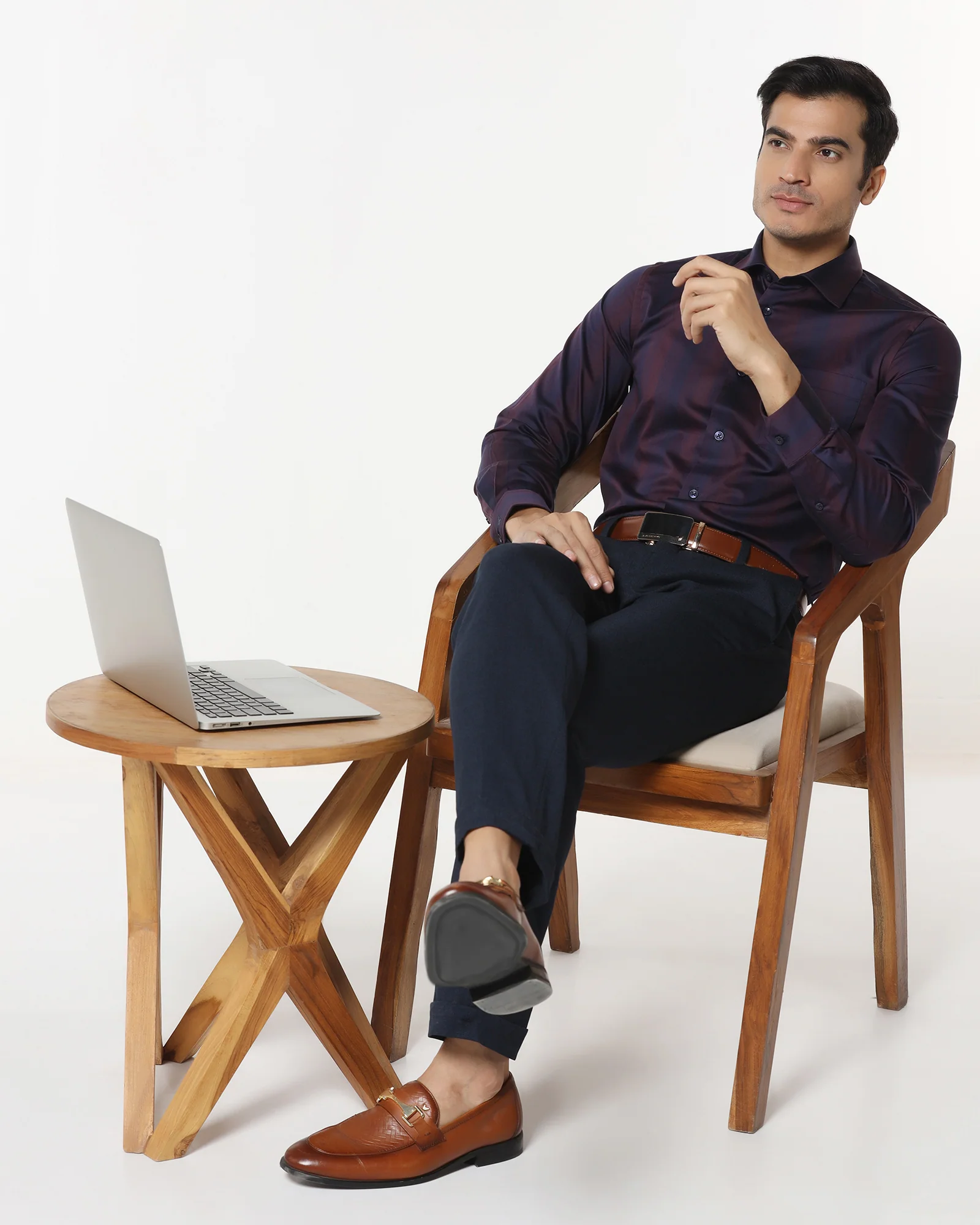 Red Stripe Shirt - Racer - Image 8