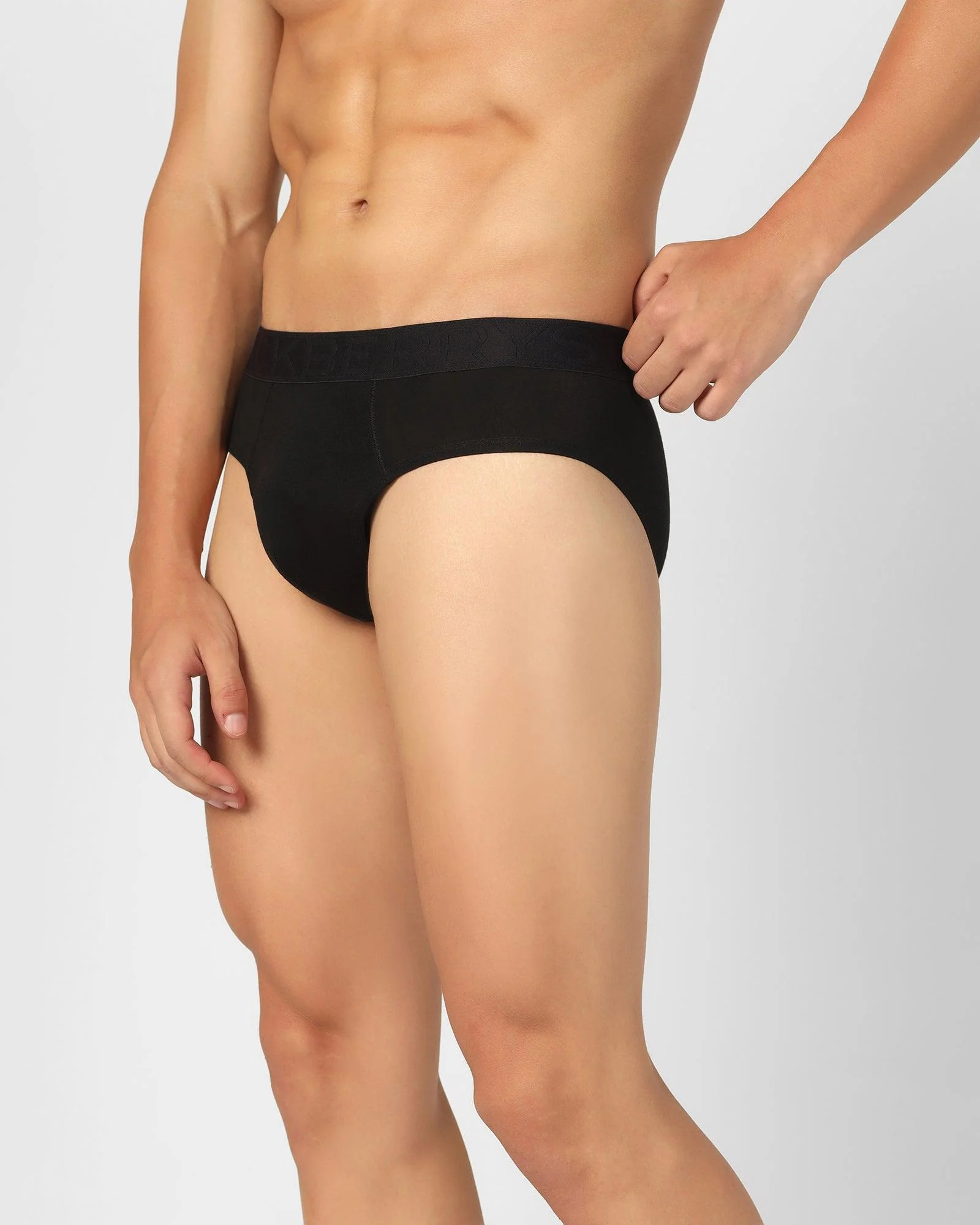Black Solid Brief - Russel - Image 4