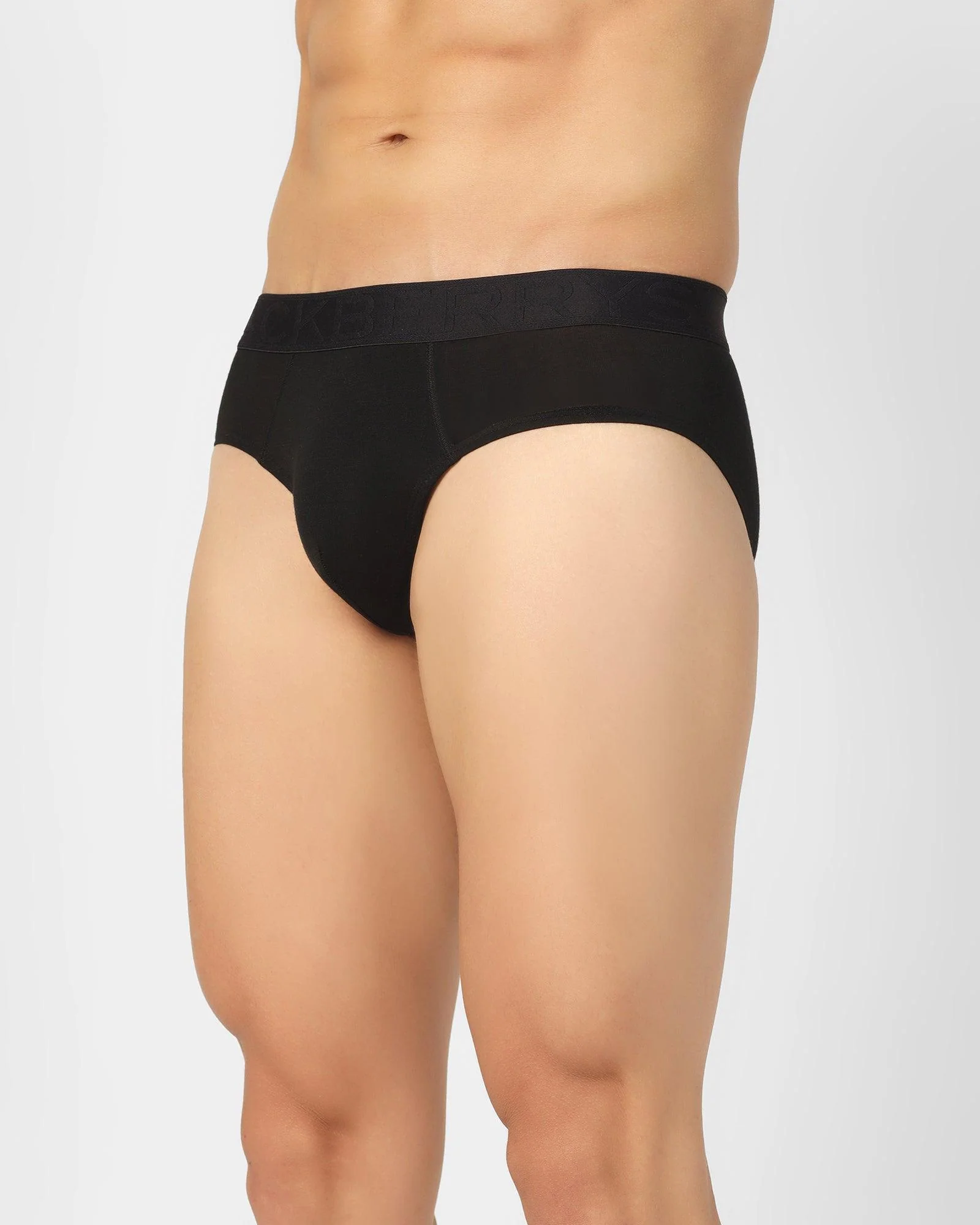 Black Solid Brief - Russel - Image 7