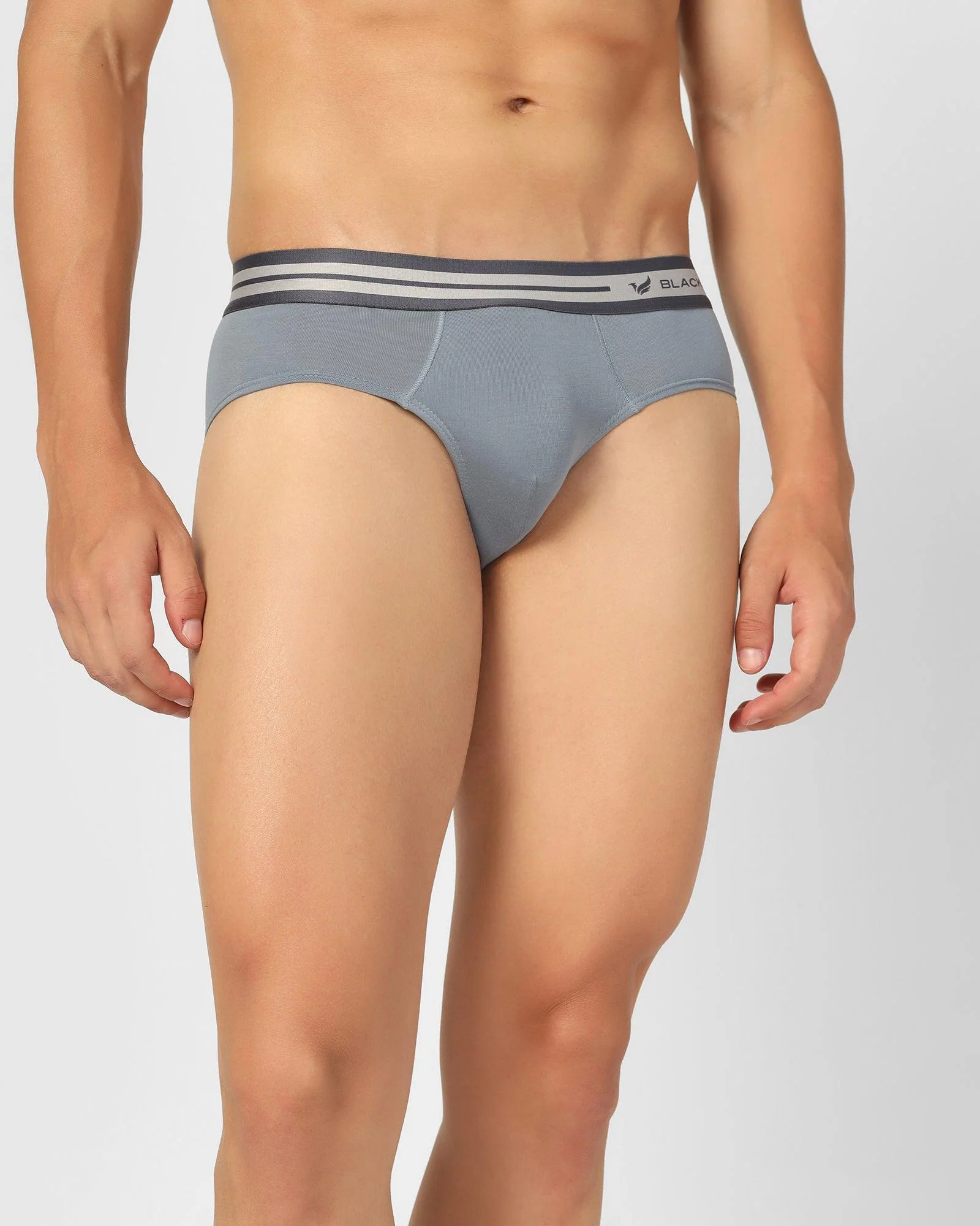 Cotton Dusk Blue Solid Brief - New Broc - Image 6