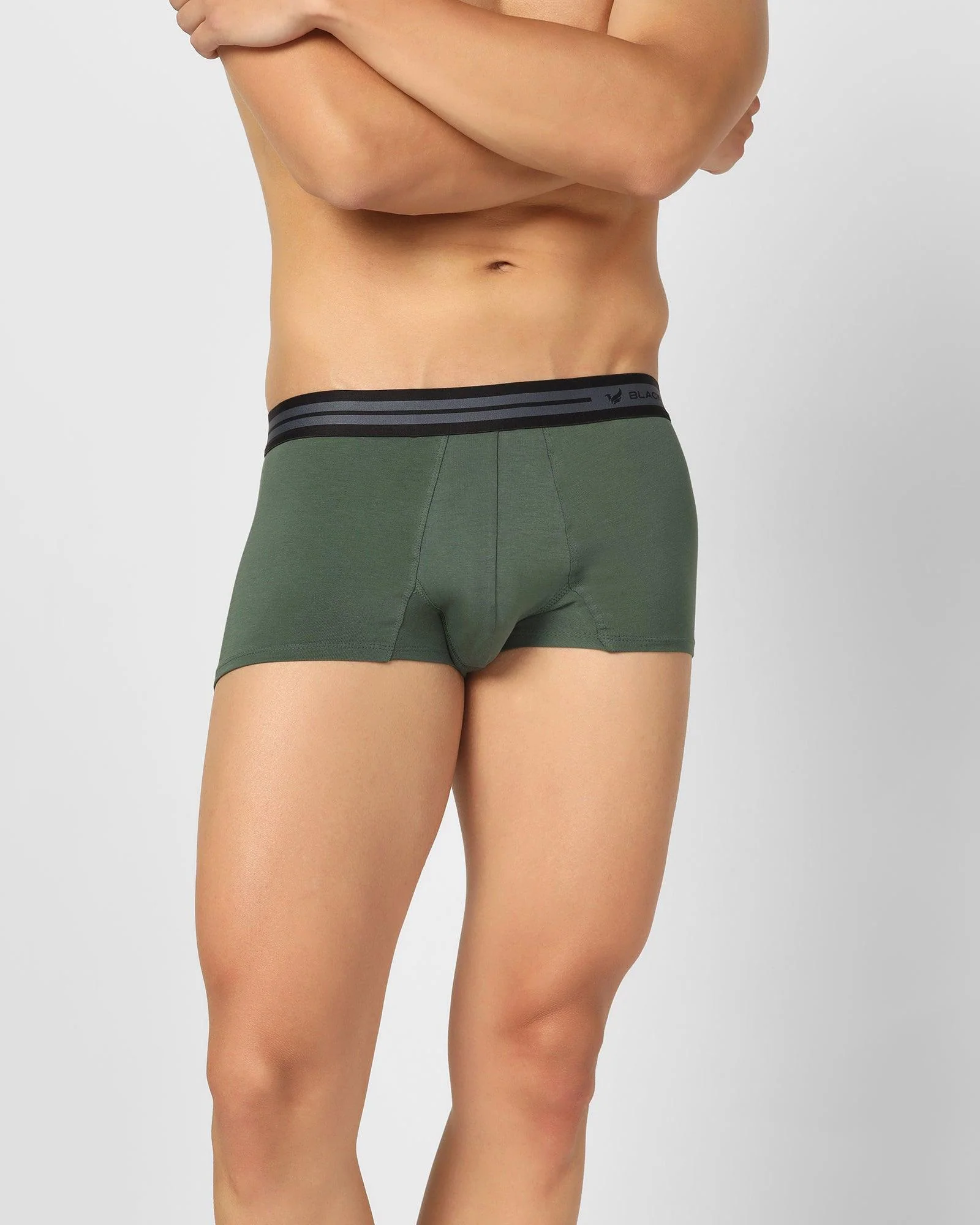 Cotton Sage Green Solid Trunk - New Bofi - Image 6