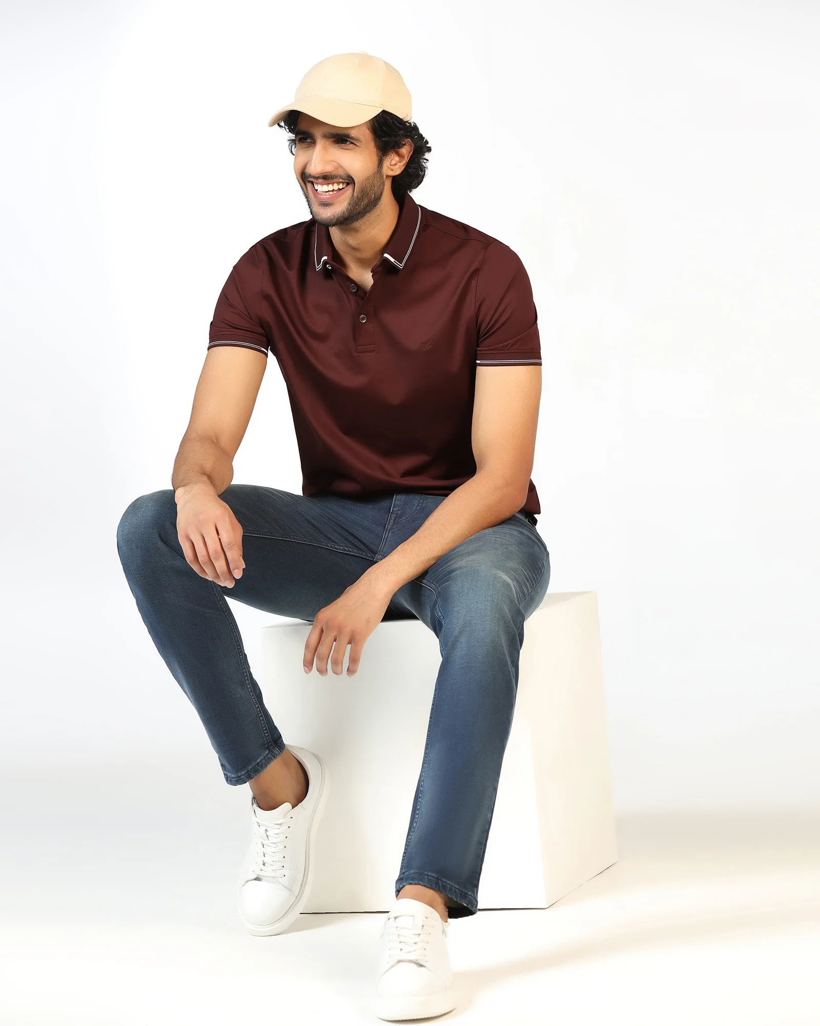 Rust Solid Polo - Mond - Image 8