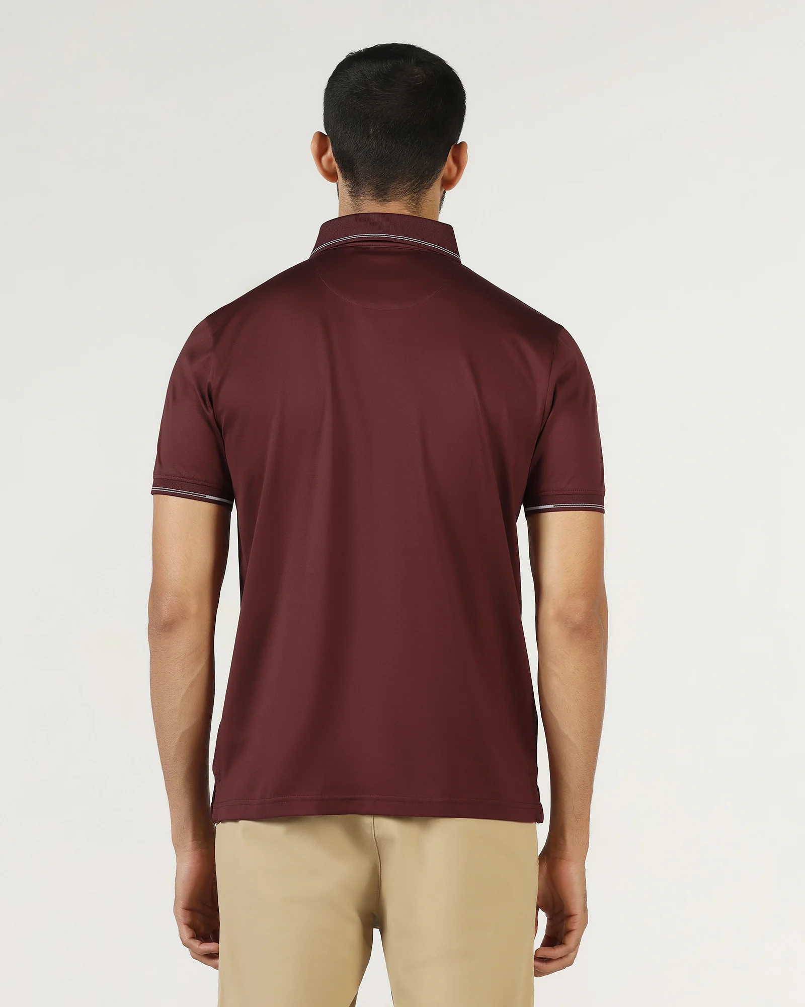 Rust Solid Polo - Mond - Image 2