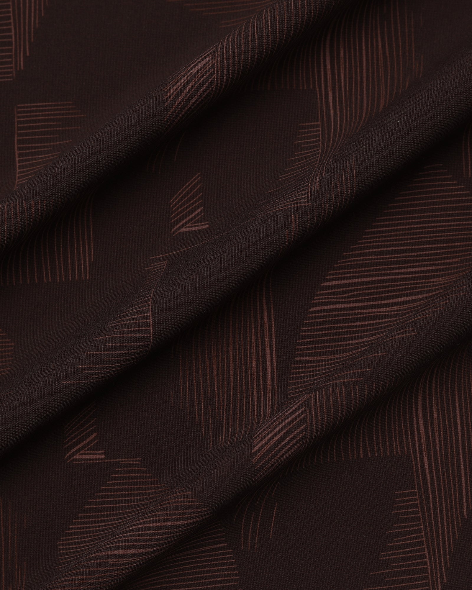 Rust Half Sleeve TechPro Printed Shirt - Median - Image 6