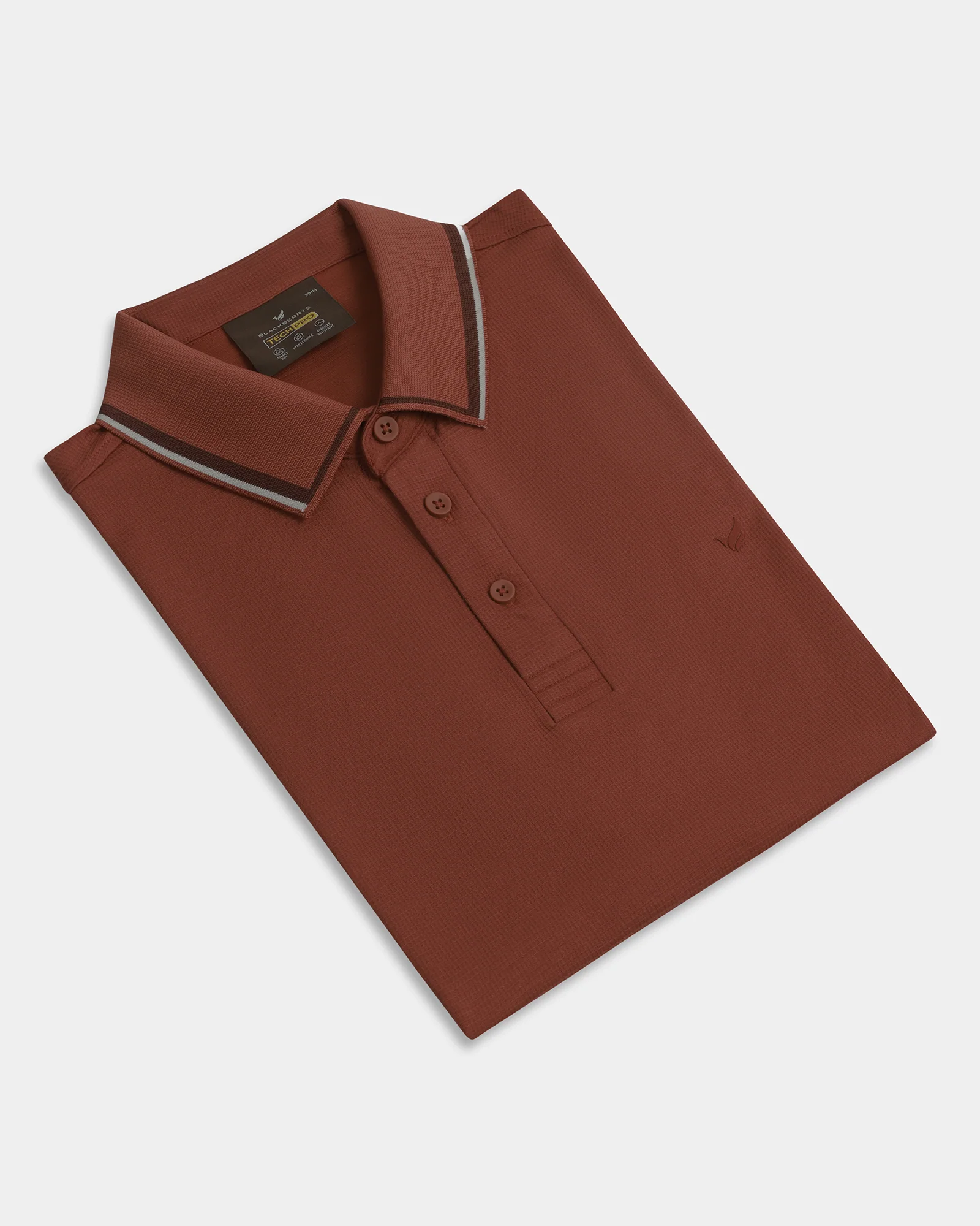Rust TechPro Textured Polo - Titan - Image 5