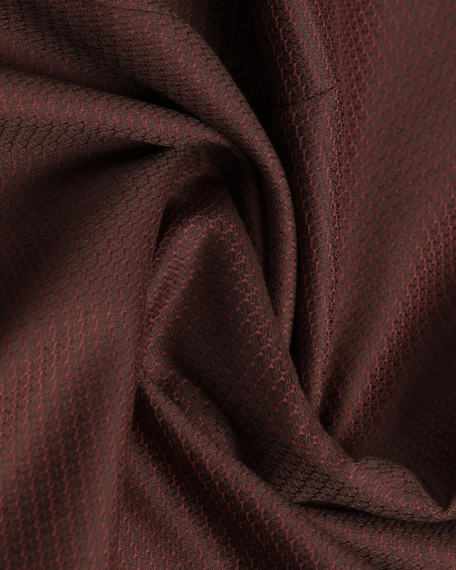 Rust Textured Shirt - Recite - Image 6