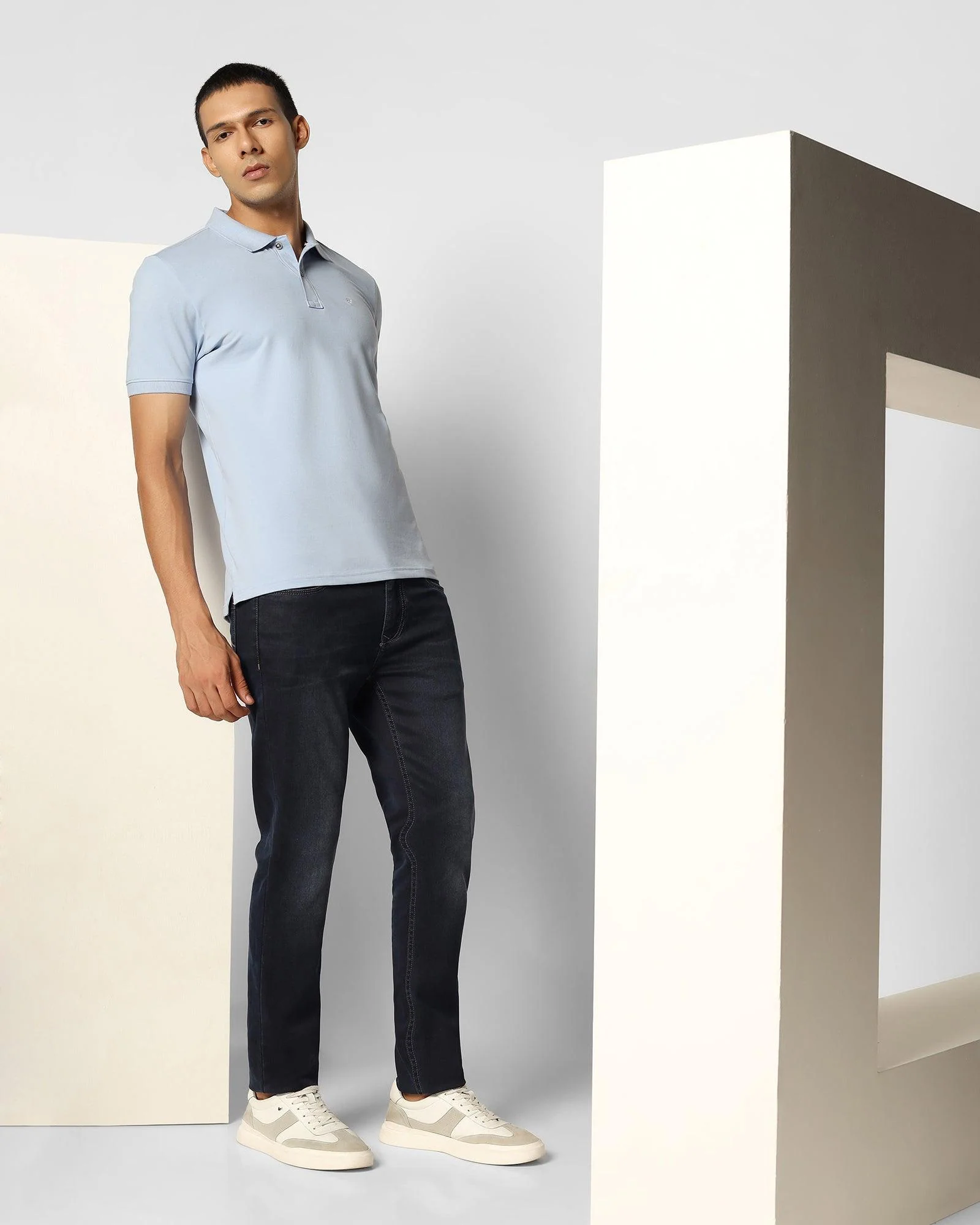 Sky Blue Must Haves Solid Polo - Yukii - Image 6
