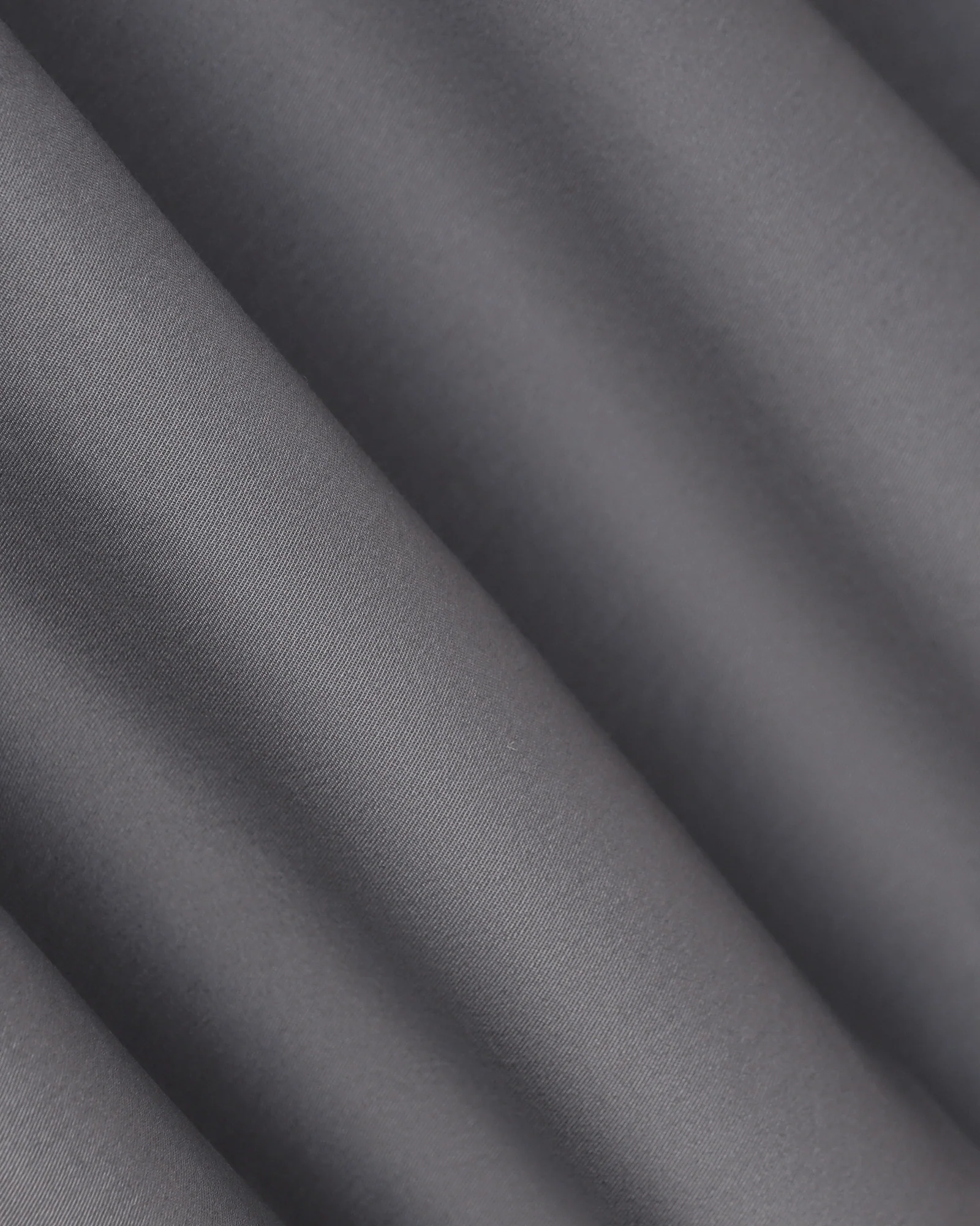 Slim Comfort B-95 Casual Grey Solid Khakis - Fred - Image 6