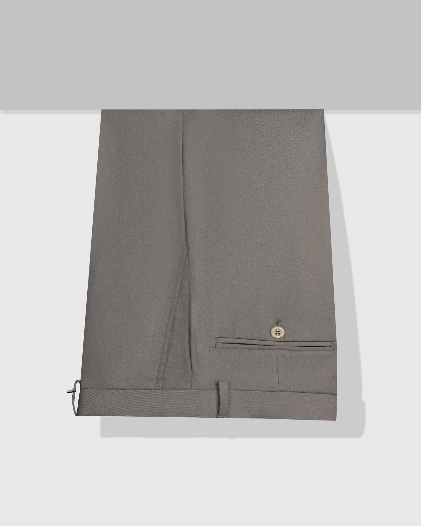 Slim Comfort B-95 Formal Mouse Solid Trouser - May - Image 5