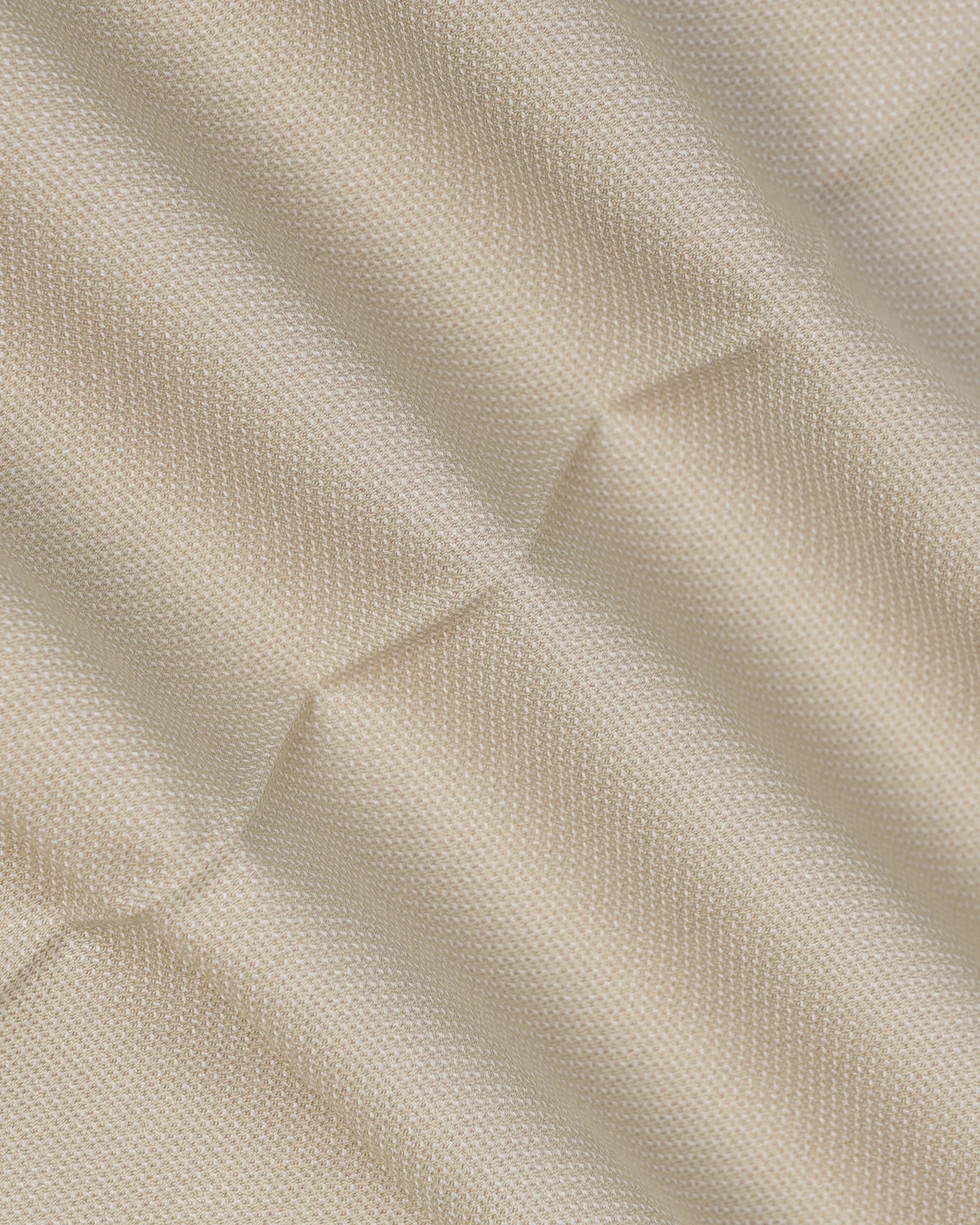 Slim Fit B-91 Formal Beige Textured Trouser - Otto - Image 6