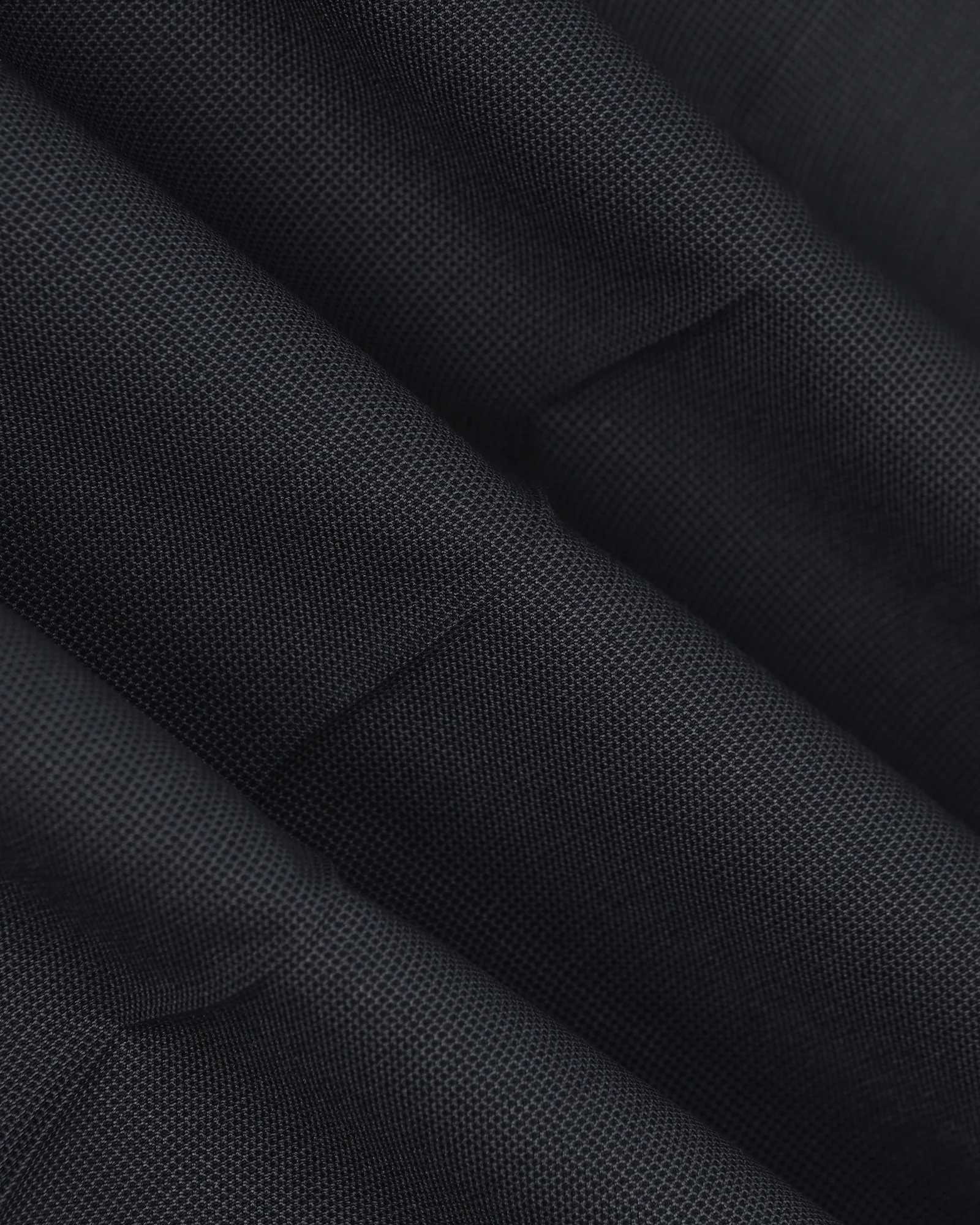 Slim Fit B-91 Formal Dark Grey Textured Trouser - Fendi - Image 6