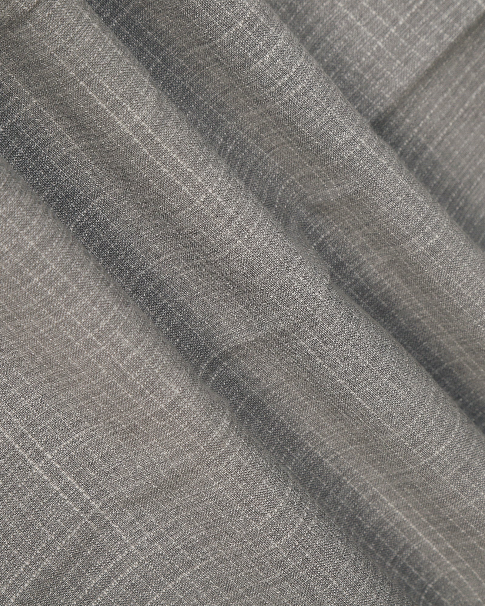 Slim Fit B-91 Formal Light Grey Textured Trouser - Tumi - Image 6